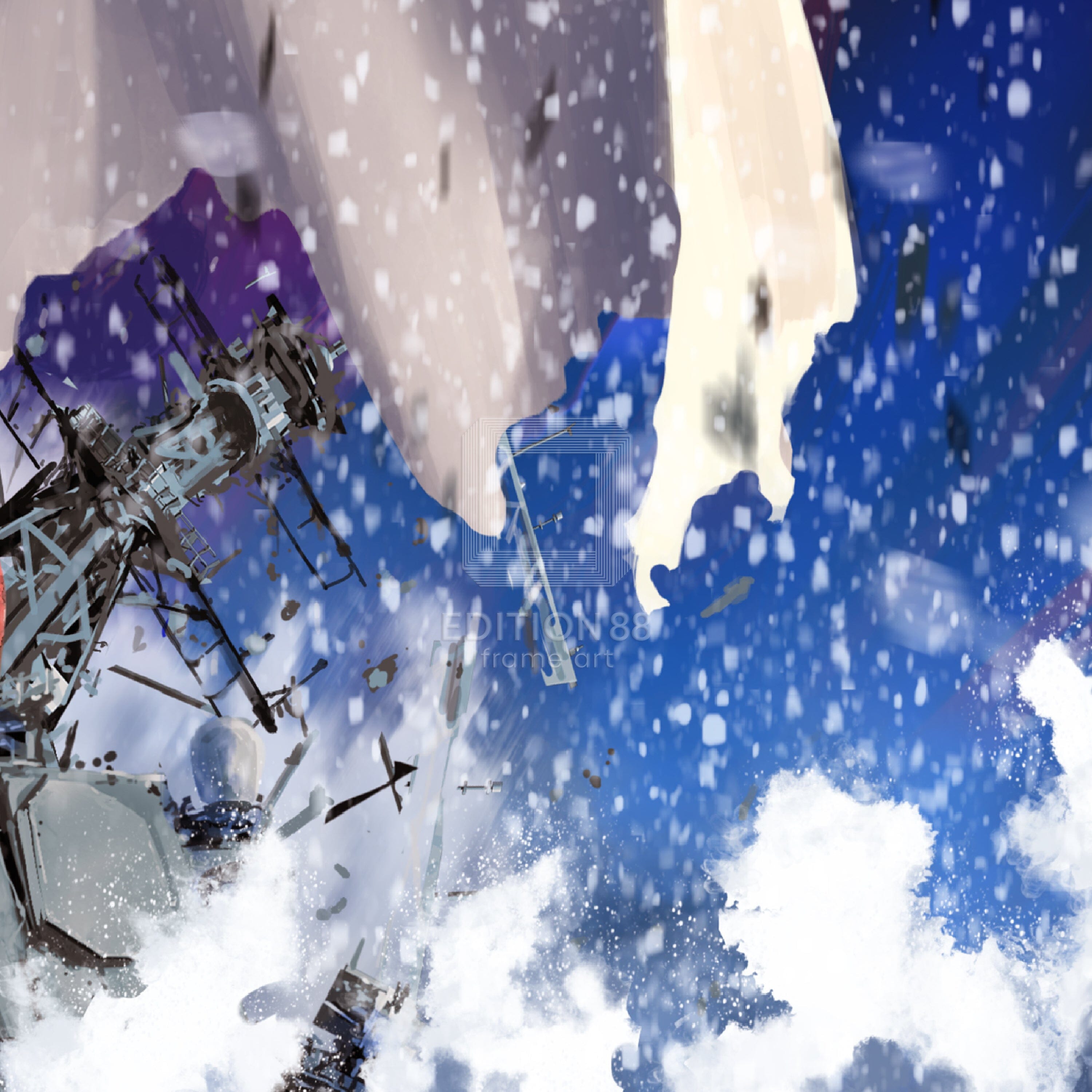 エヴァンゲリオン 88グラフ3/天神英(直筆サイン入り/限定100枚) 88グラフ Edition88