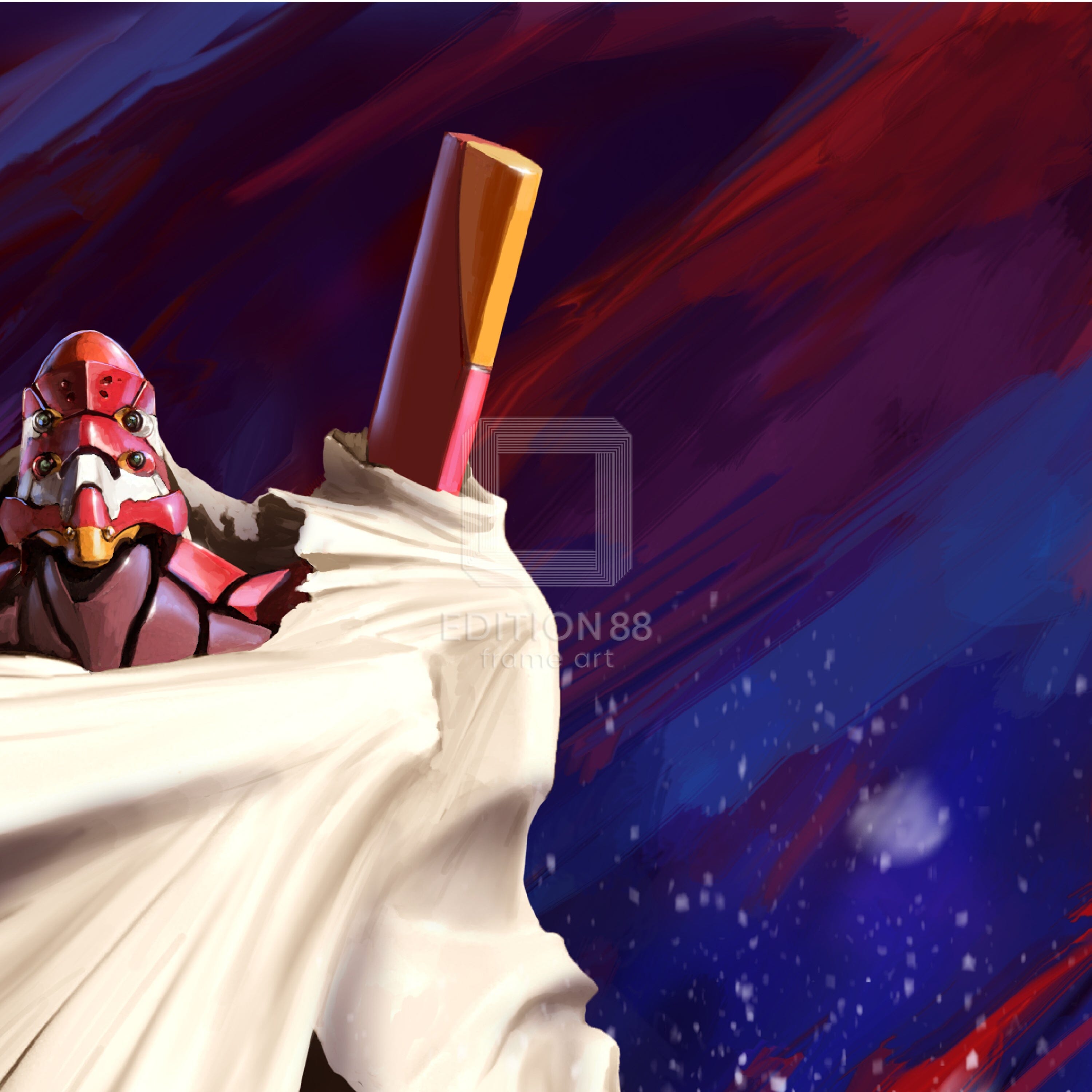 エヴァンゲリオン 88グラフ3/天神英(直筆サイン入り/限定100枚) 88グラフ Edition88