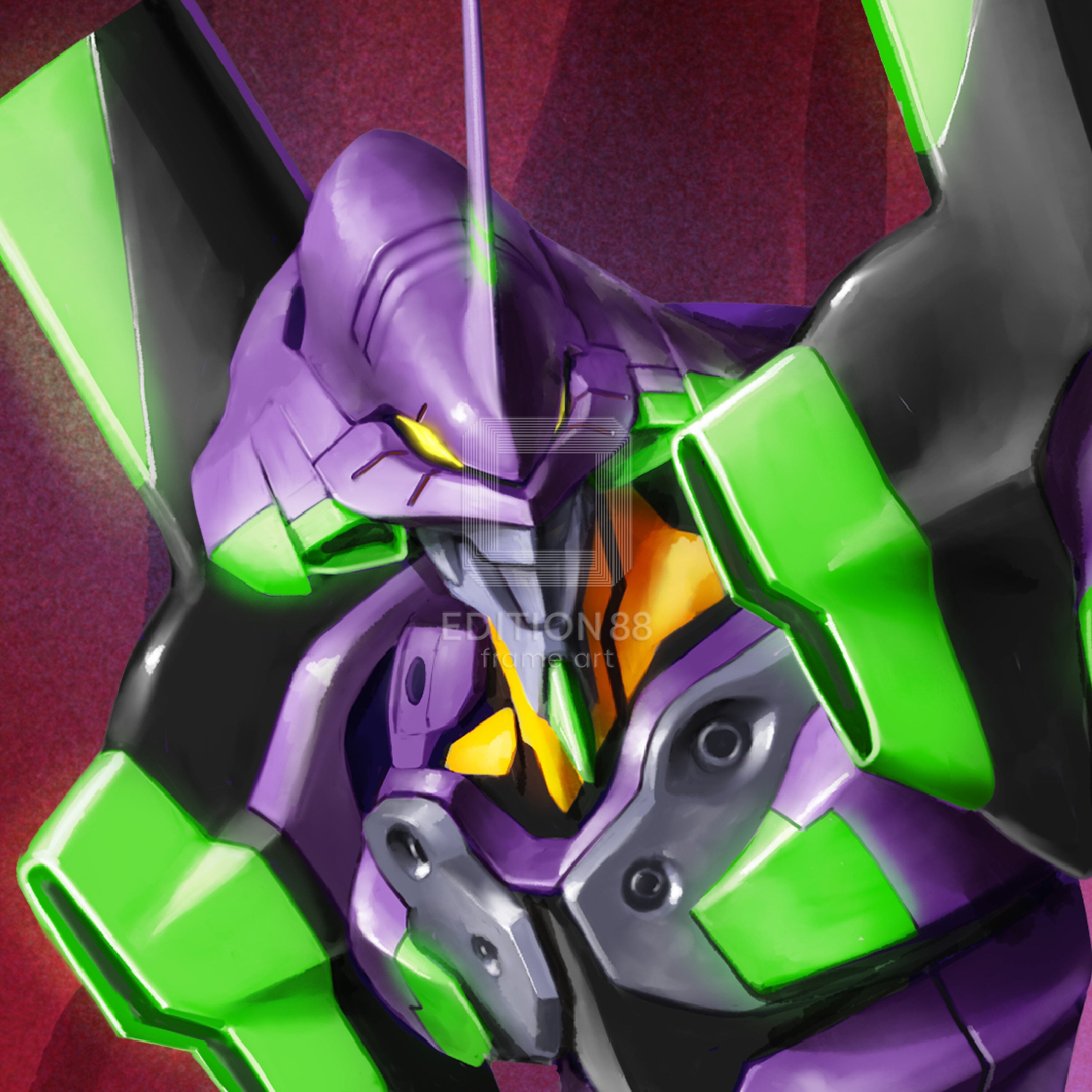 エヴァンゲリオン 88グラフ5/天神英貴(直筆サイン入り/限定100枚) 88グラフ Edition88