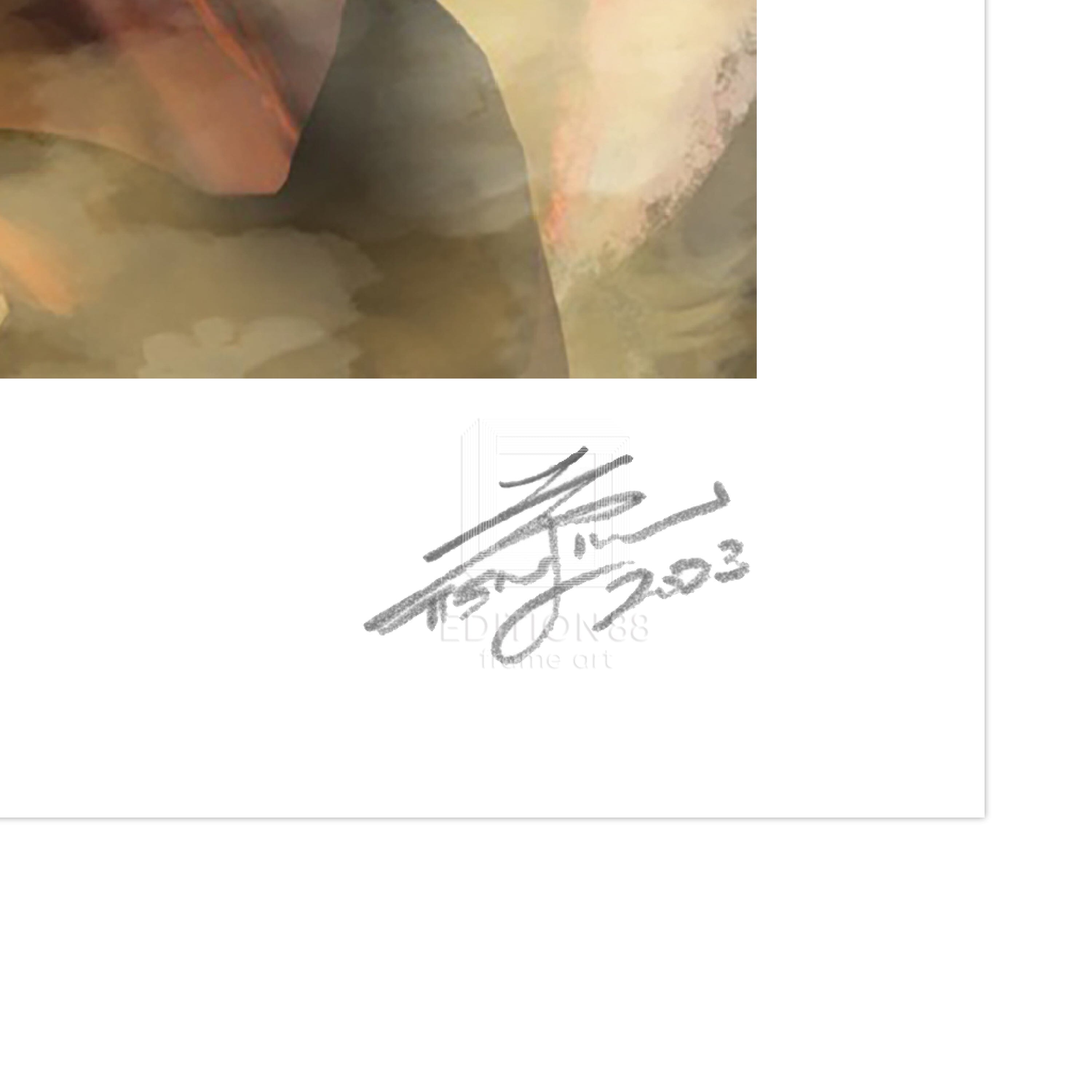 ゴジラVSエヴァンゲリオン 88グラフ/天神英貴(直筆サイン入り/限定100枚) 88グラフ Edition88