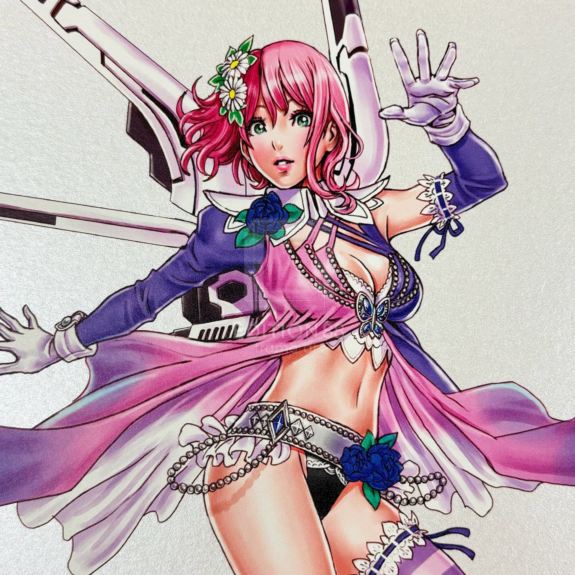 「TEKKEN 美少女」88グラフ リン・シャオユウ&アリサ・ボスコノビッチ/ 山下しゅんや(直筆サイン入り/限定100枚) 88グラフ Edition88