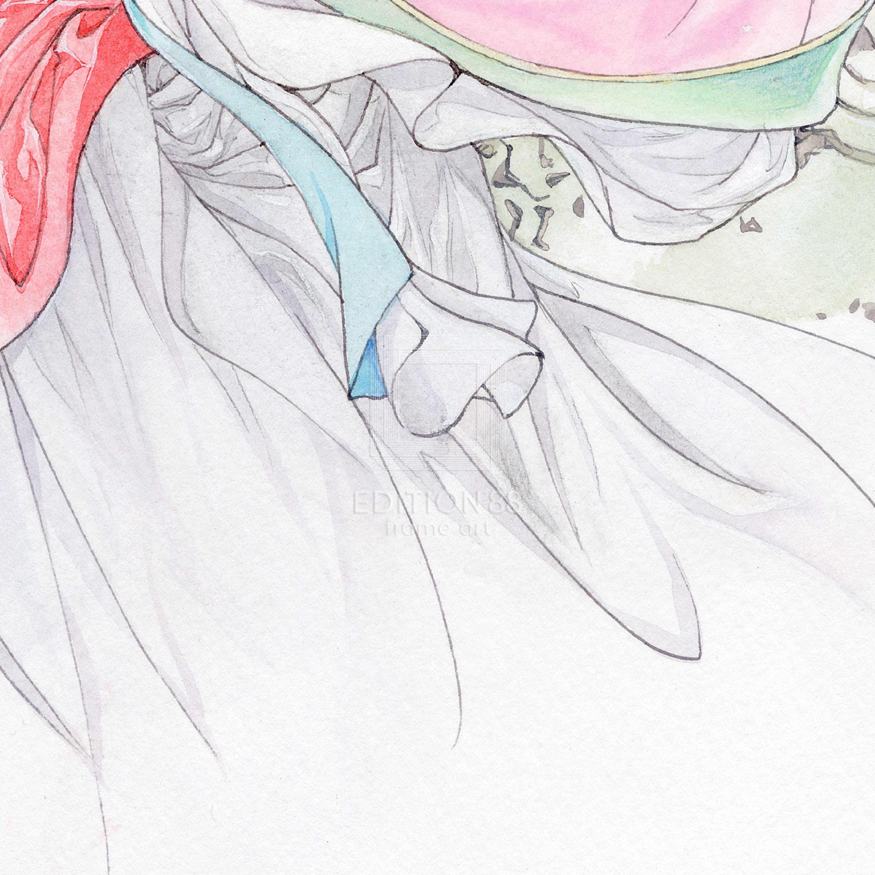 「彩雲国物語」88グラフ1/由羅カイリ(落款入り/限定100枚) 88グラフ Edition88