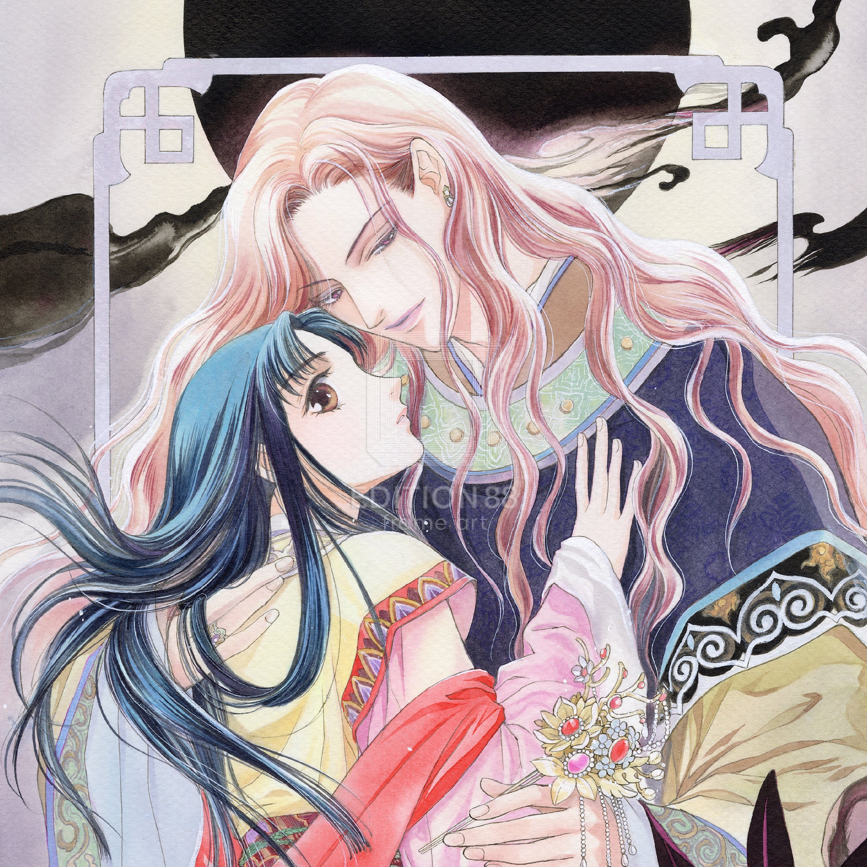 「彩雲国物語」88グラフ3/由羅カイリ(落款入り/限定100枚) 88グラフ Edition88