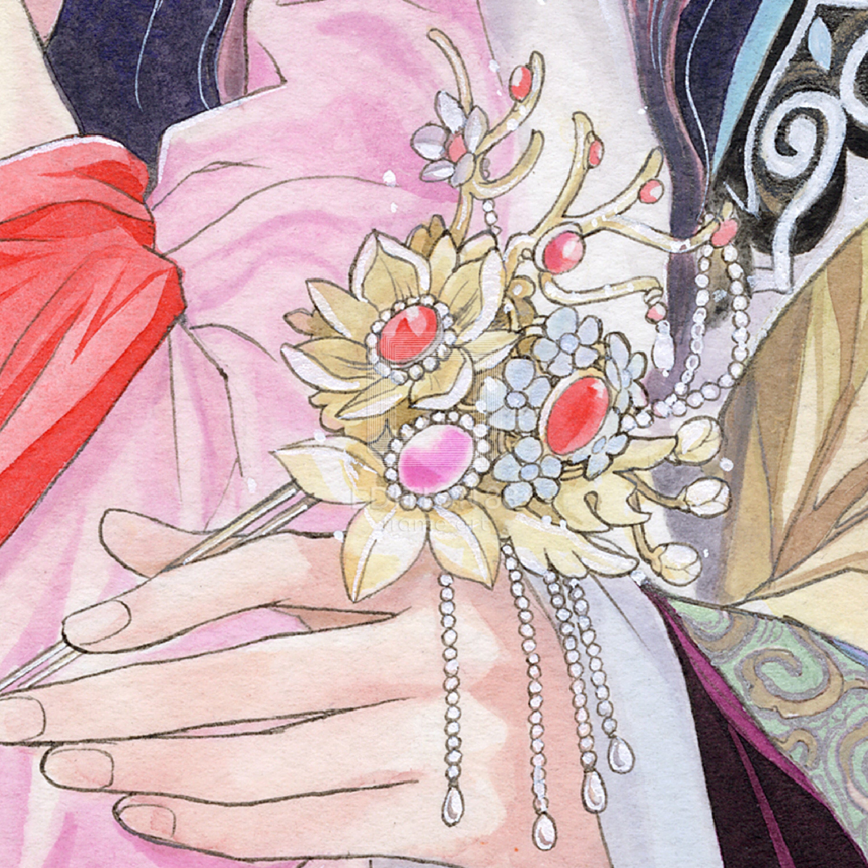 「彩雲国物語」88グラフ3/由羅カイリ(落款入り/限定100枚) 88グラフ Edition88