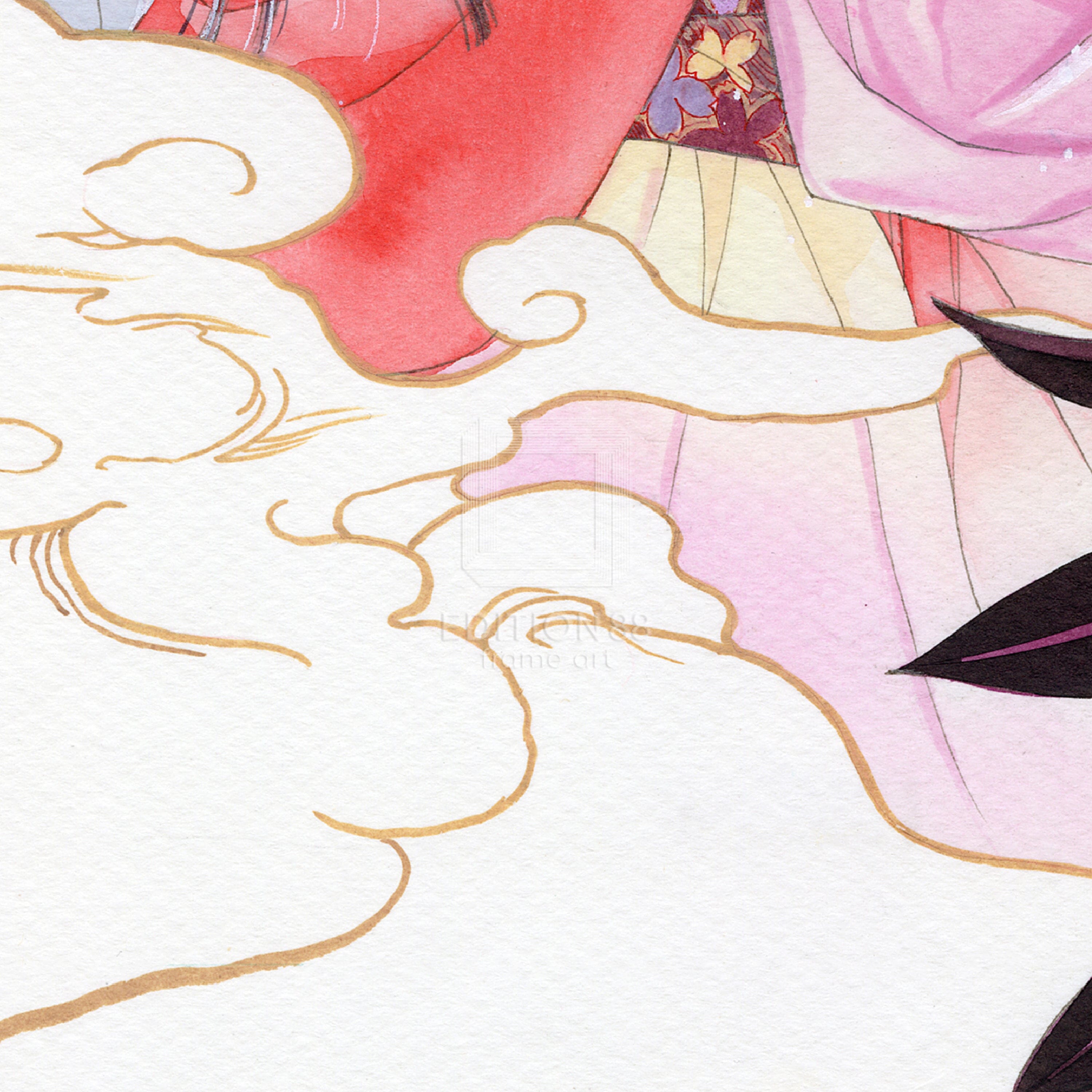 「彩雲国物語」88グラフ3/由羅カイリ(落款入り/限定100枚) 88グラフ Edition88