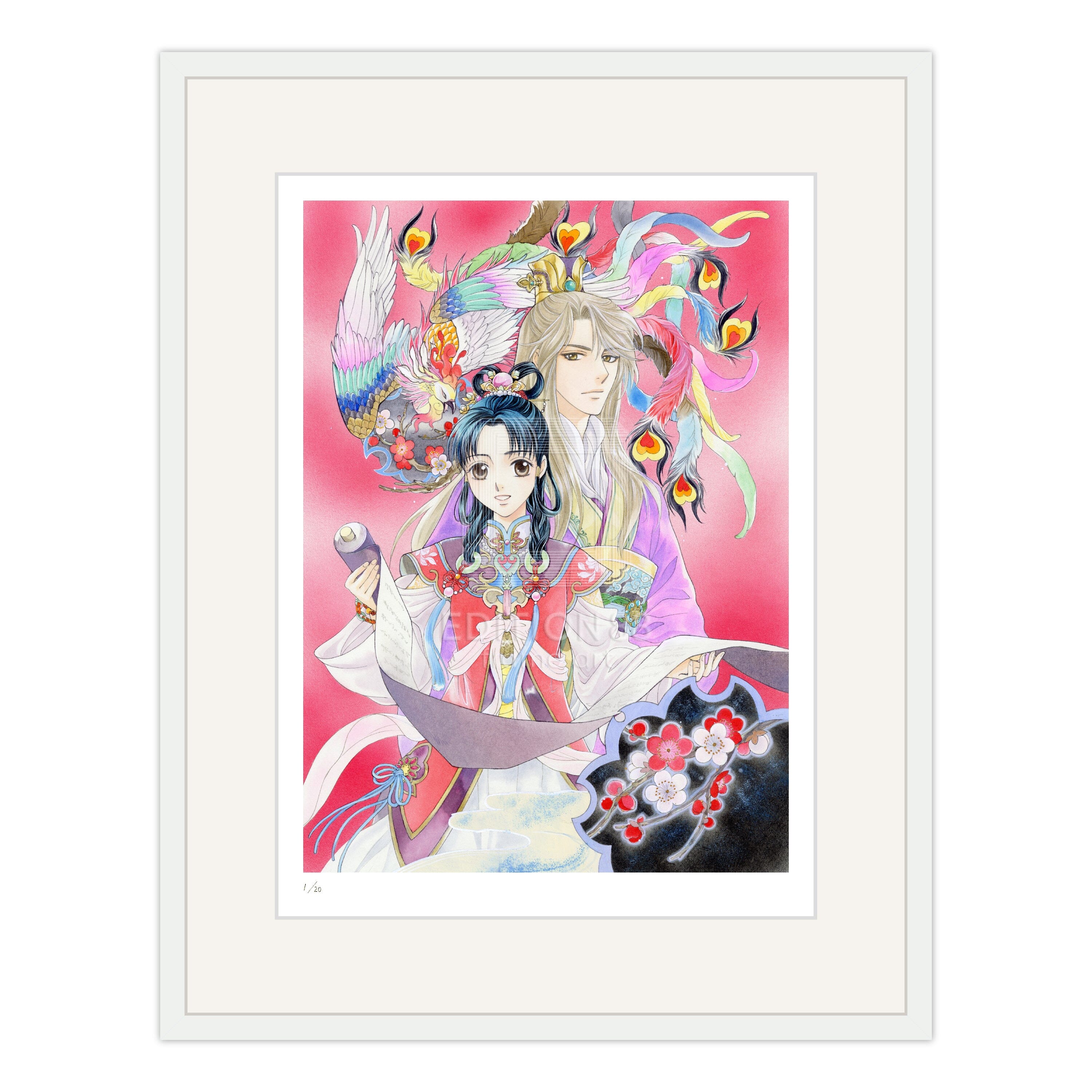 「彩雲国物語」88グラフ4/由羅カイリ(直筆サイン入り/限定20枚) 88グラフ Edition88