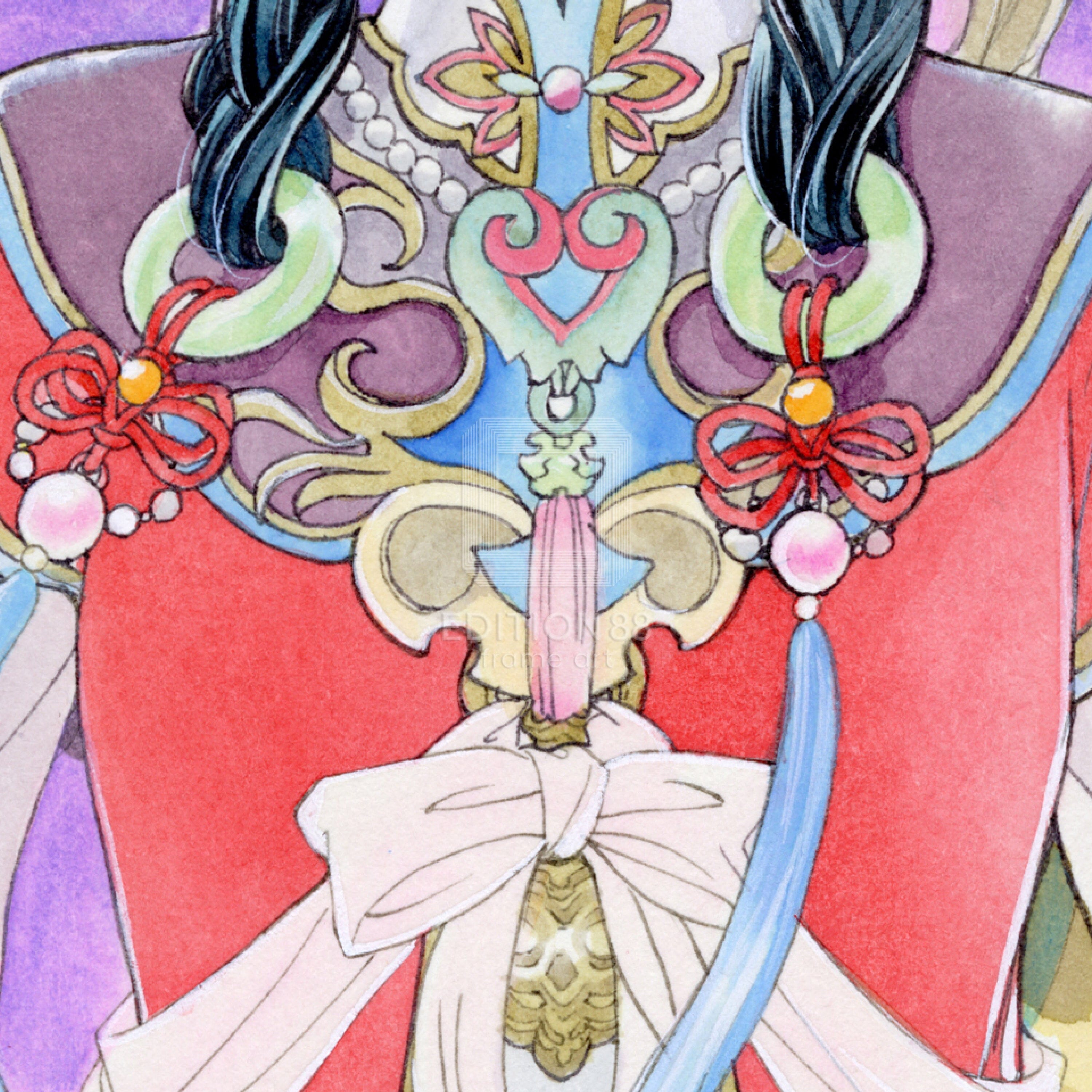 「彩雲国物語」88グラフ4/由羅カイリ(直筆サイン入り/限定20枚) 88グラフ Edition88