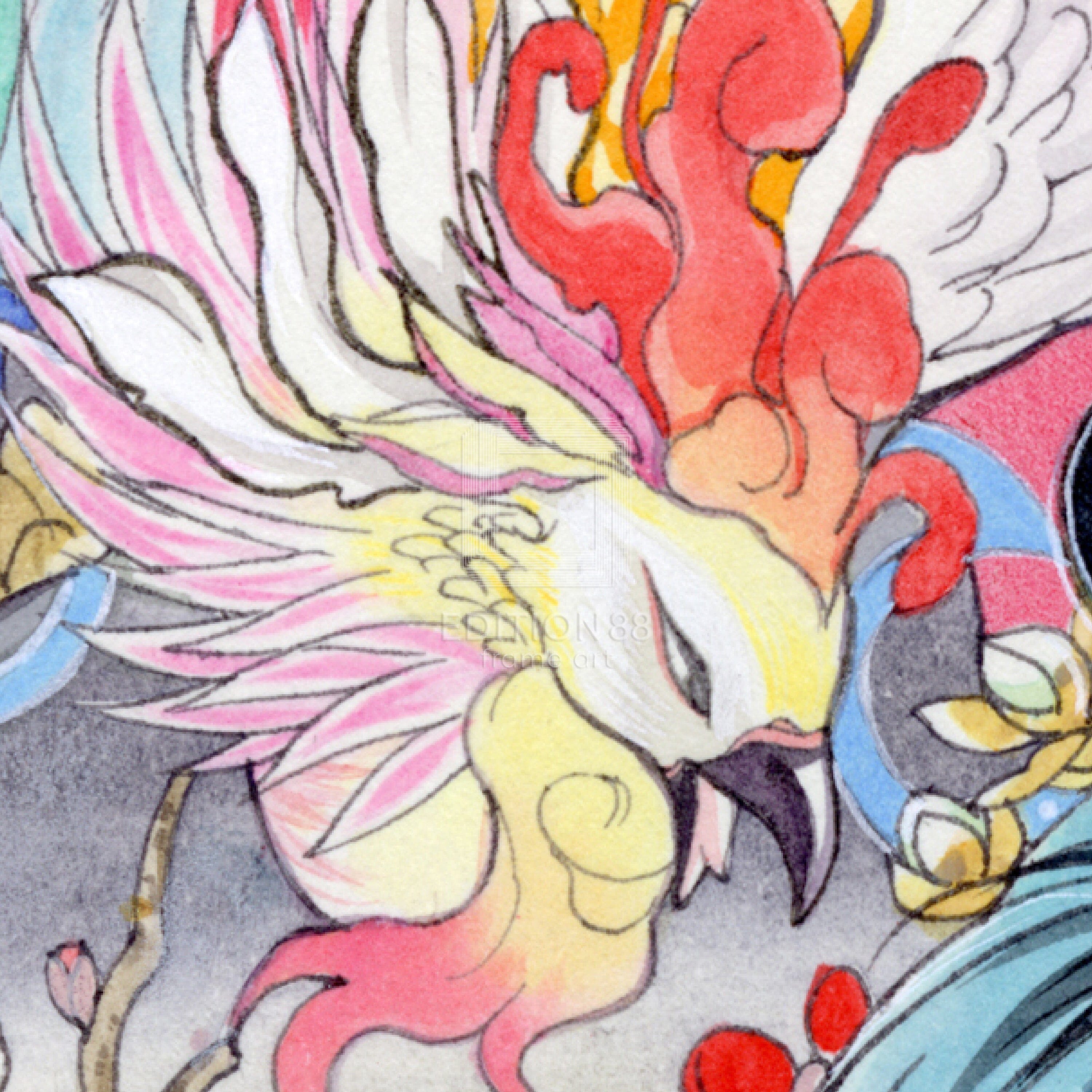 「彩雲国物語」88グラフ4/由羅カイリ(直筆サイン入り/限定20枚) 88グラフ Edition88