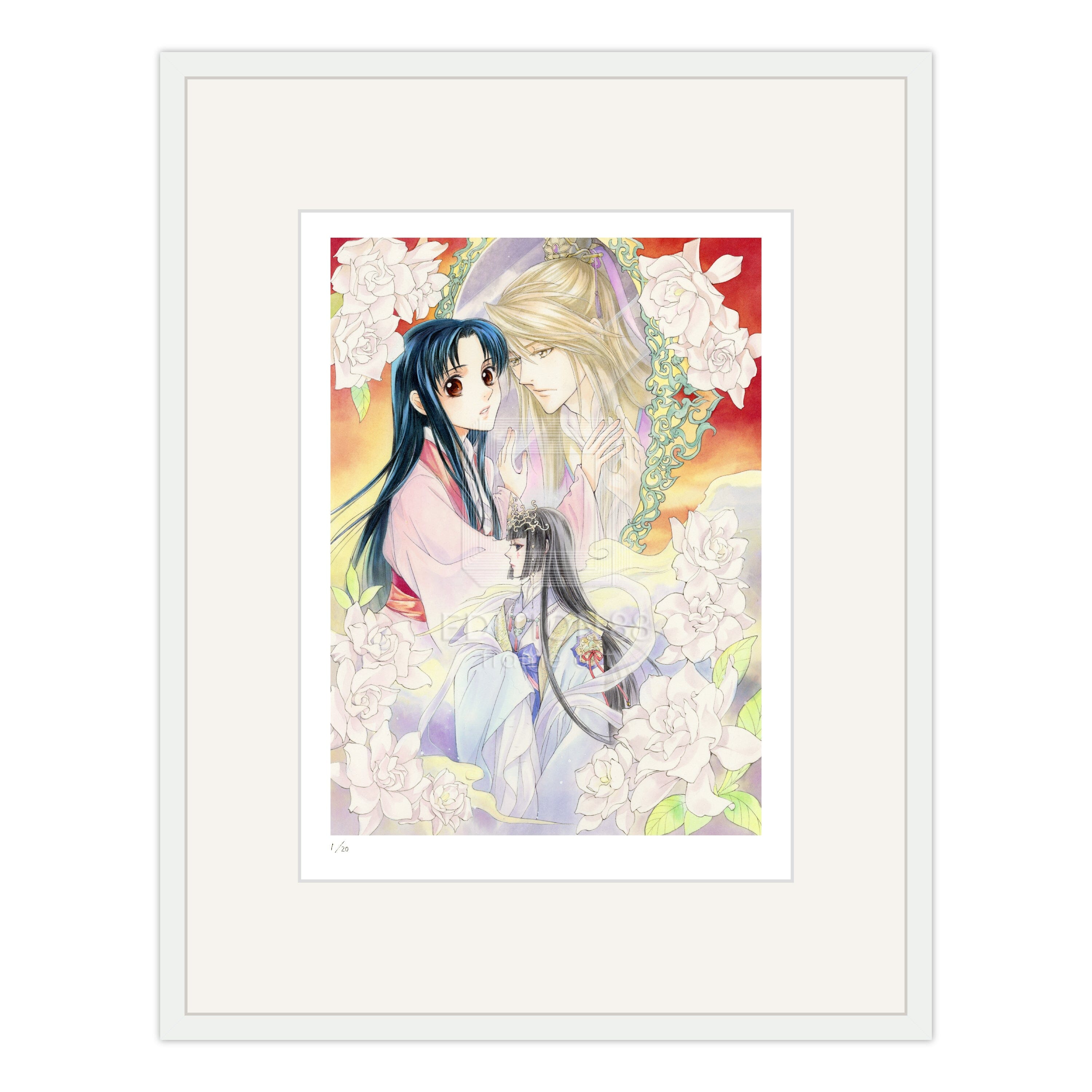 「彩雲国物語」88グラフ5/由羅カイリ(直筆サイン入り/限定20枚) 88グラフ Edition88