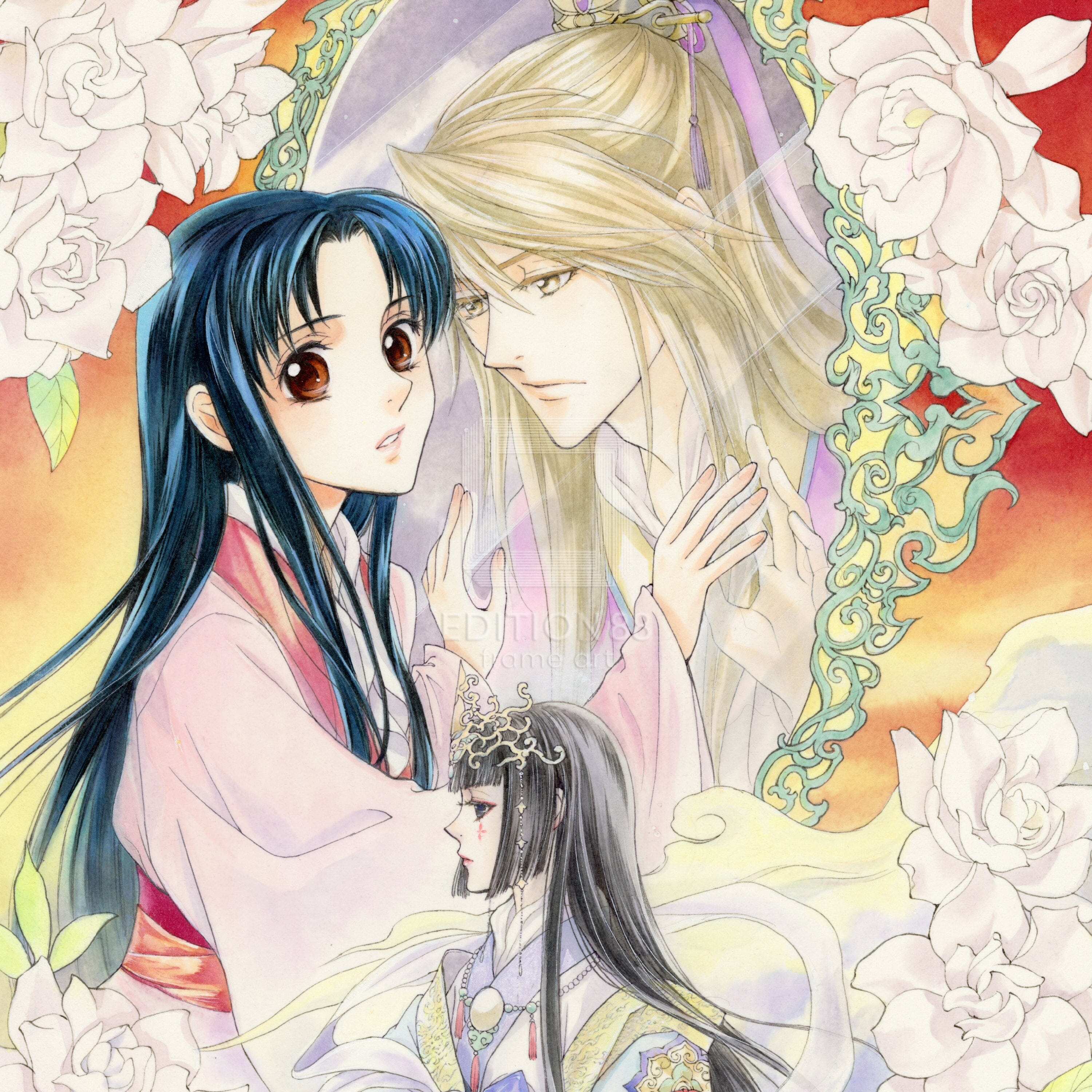 「彩雲国物語」88グラフ5/由羅カイリ(落款入り/限定100枚) 88グラフ Edition88