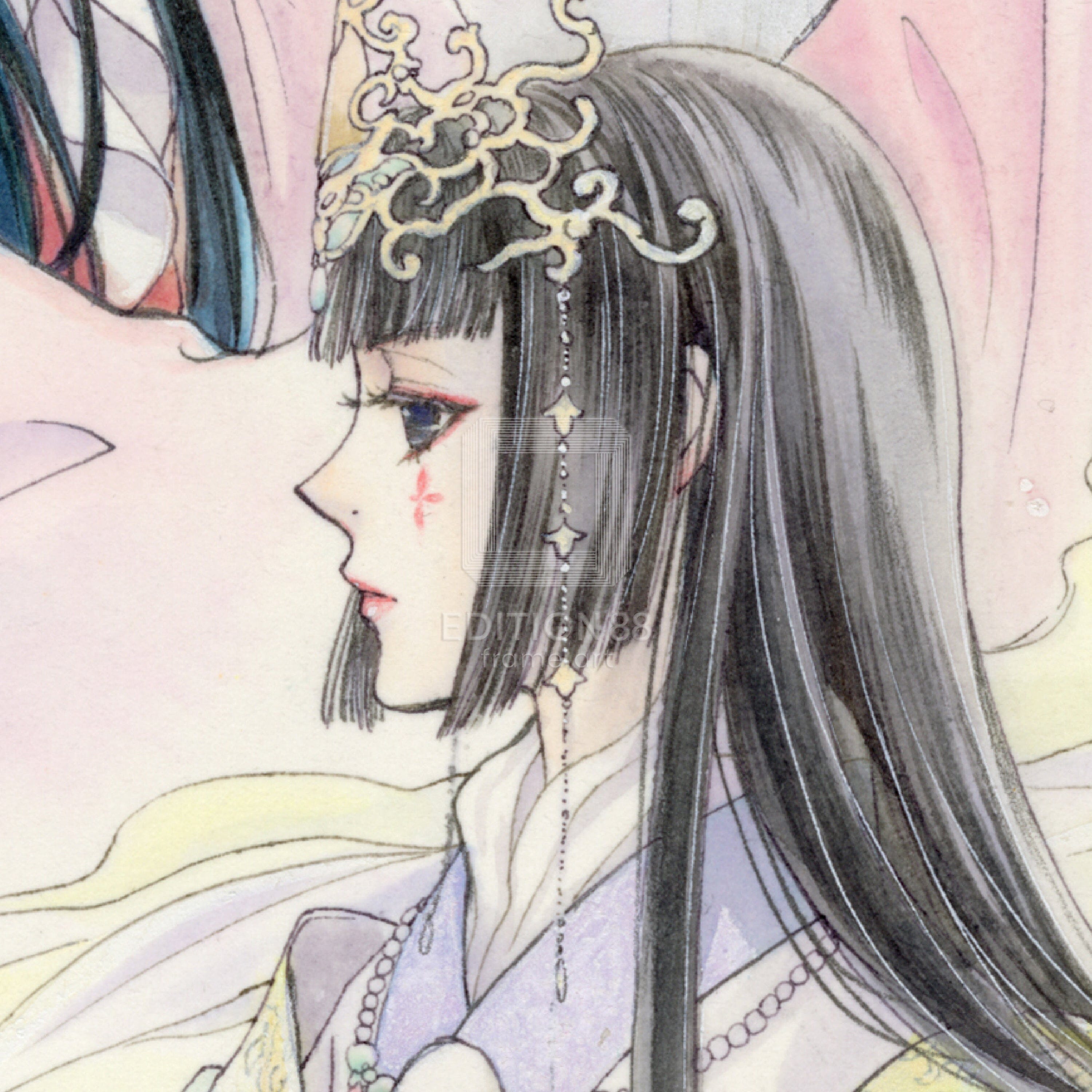 「彩雲国物語」88グラフ5/由羅カイリ(直筆サイン入り/限定20枚) 88グラフ Edition88