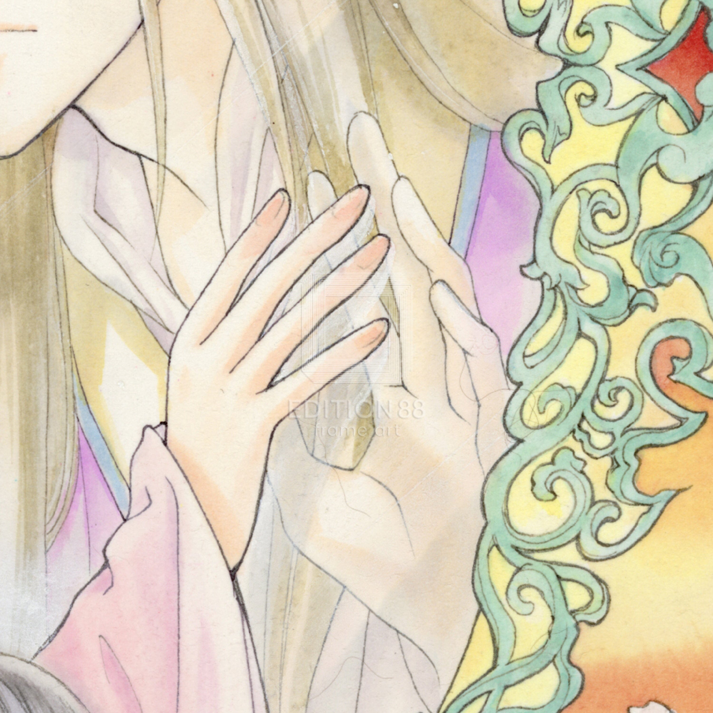 「彩雲国物語」88グラフ5/由羅カイリ(直筆サイン入り/限定20枚) 88グラフ Edition88