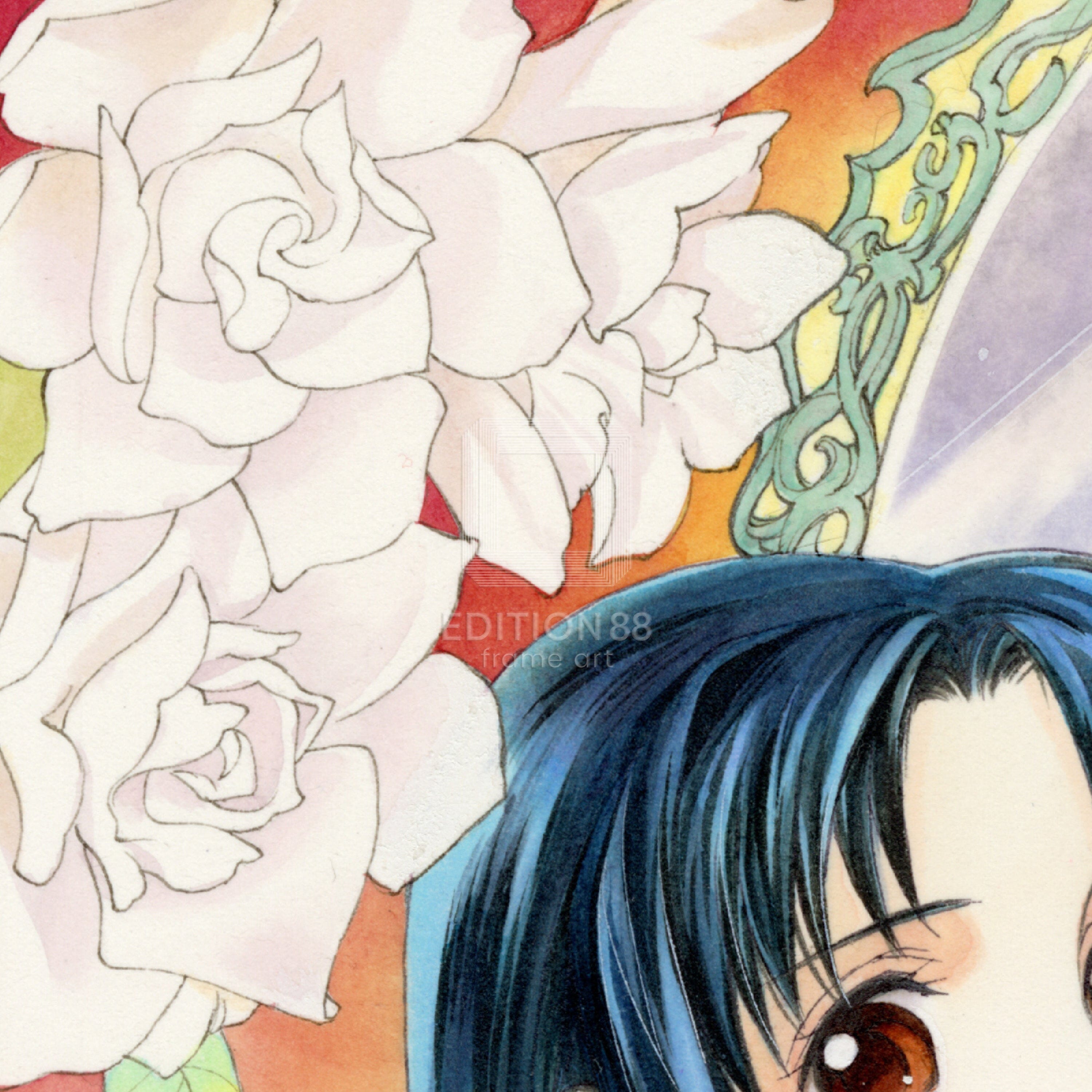 「彩雲国物語」88グラフ5/由羅カイリ(直筆サイン入り/限定20枚) 88グラフ Edition88