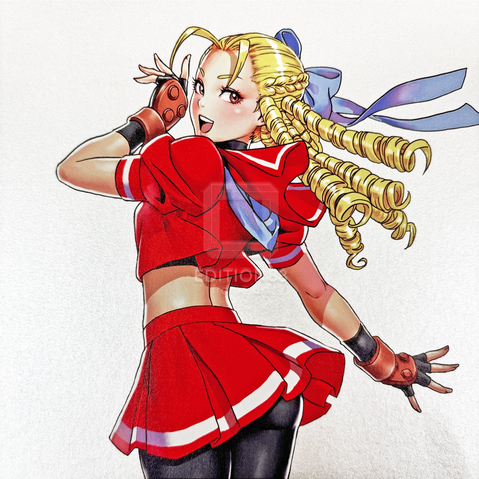 「STREET FIGHTER 美少女」88グラフ さくら&かりん/ 山下しゅんや(直筆サイン入り/限定100枚) 88グラフ Edition88