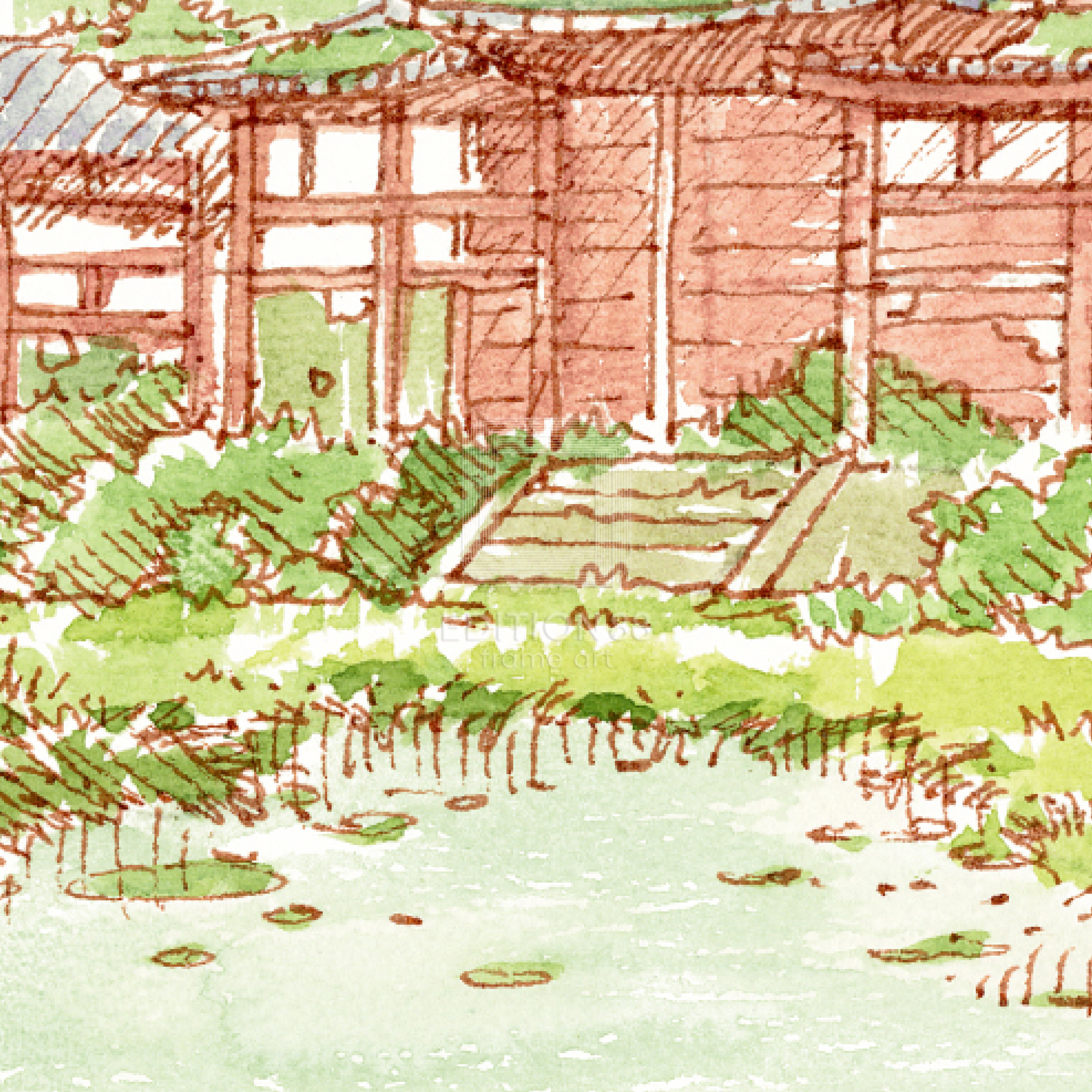 88グラフ ミニ 平等院鳳凰堂幻想 水彩スケッチver/ 東京幻想(直筆サイン入り / 限定25枚)