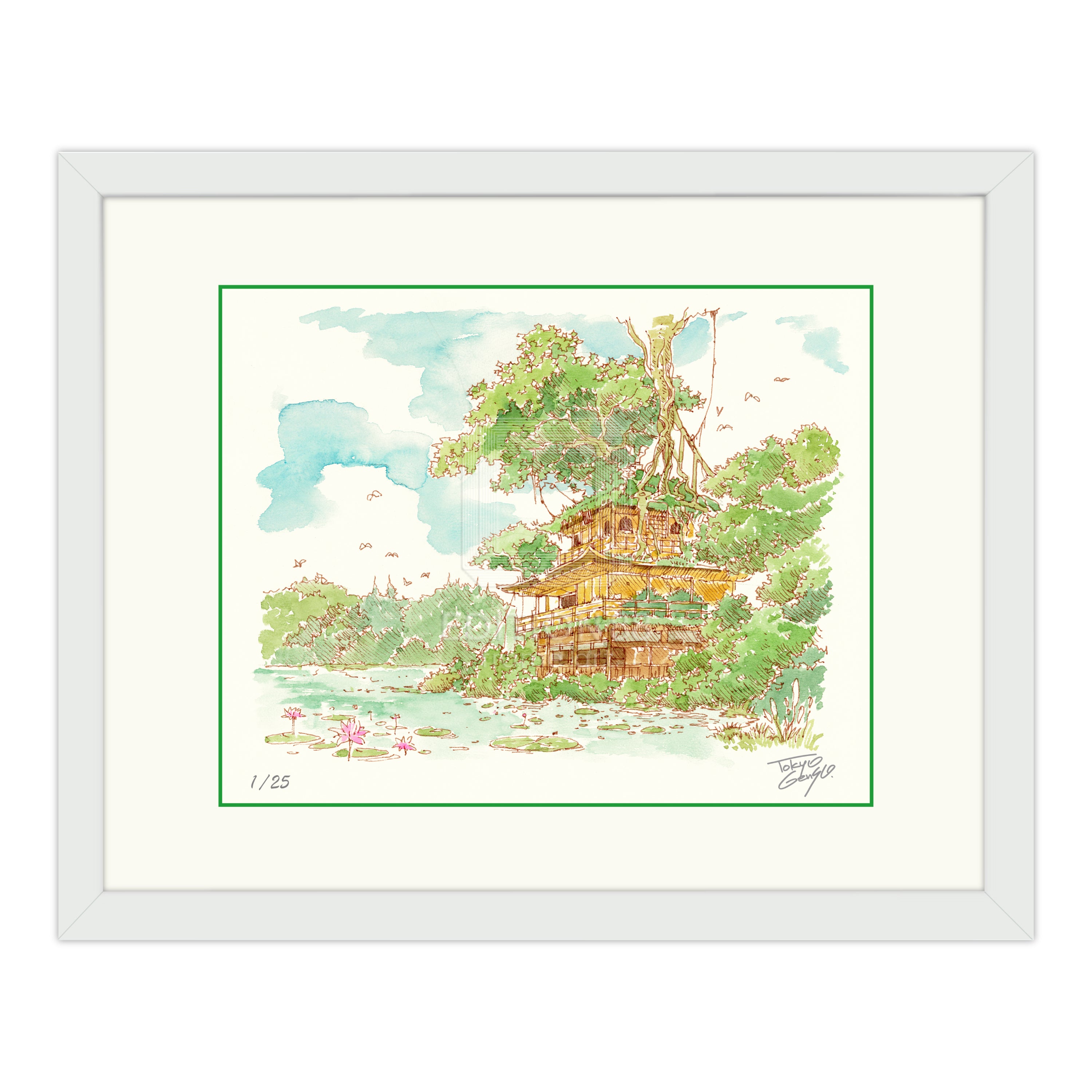 88グラフ ミニ 金閣寺幻想 水彩スケッチver/ 東京幻想(直筆サイン入り / 限定25枚)