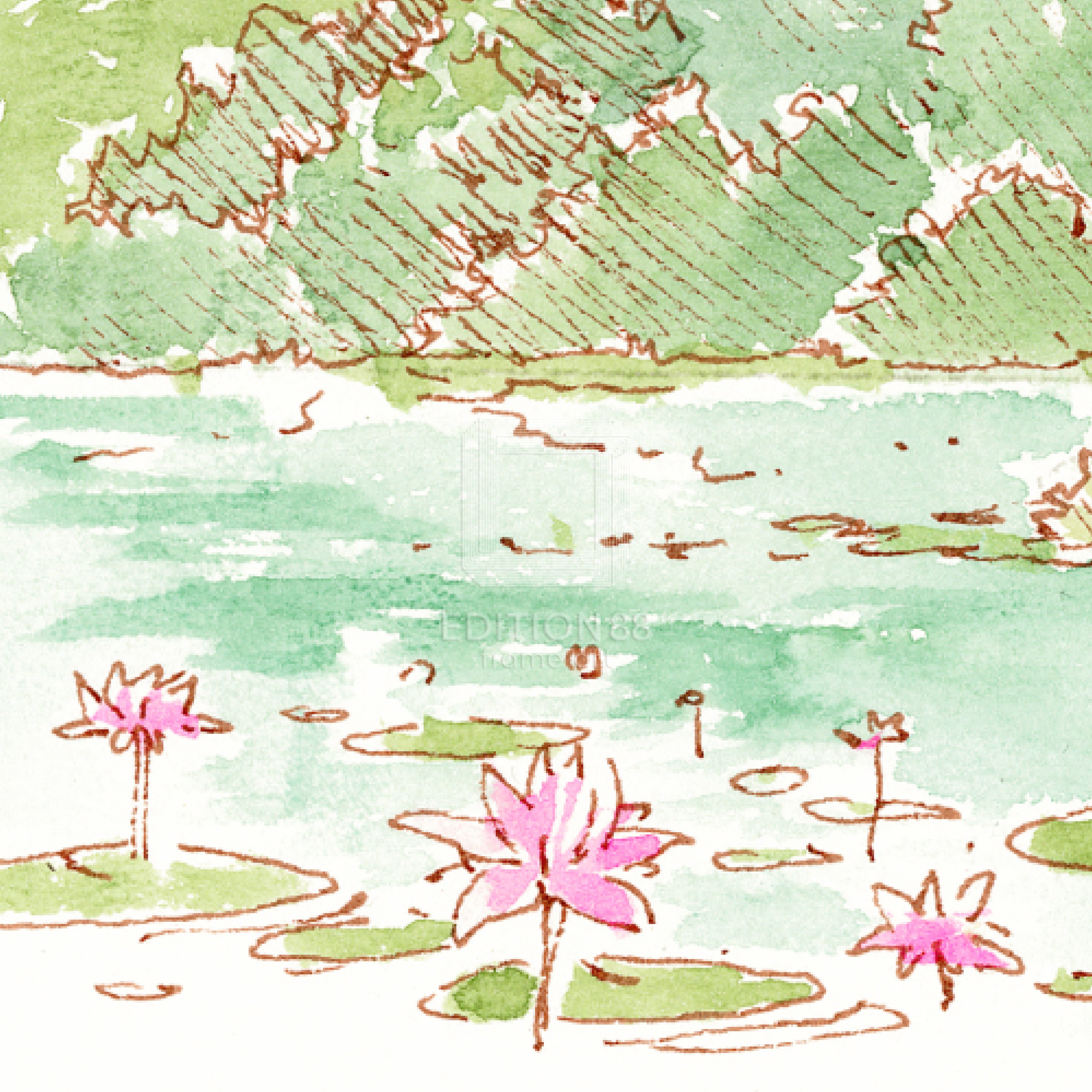 88グラフ ミニ 金閣寺幻想 水彩スケッチver/ 東京幻想(直筆サイン入り / 限定25枚)