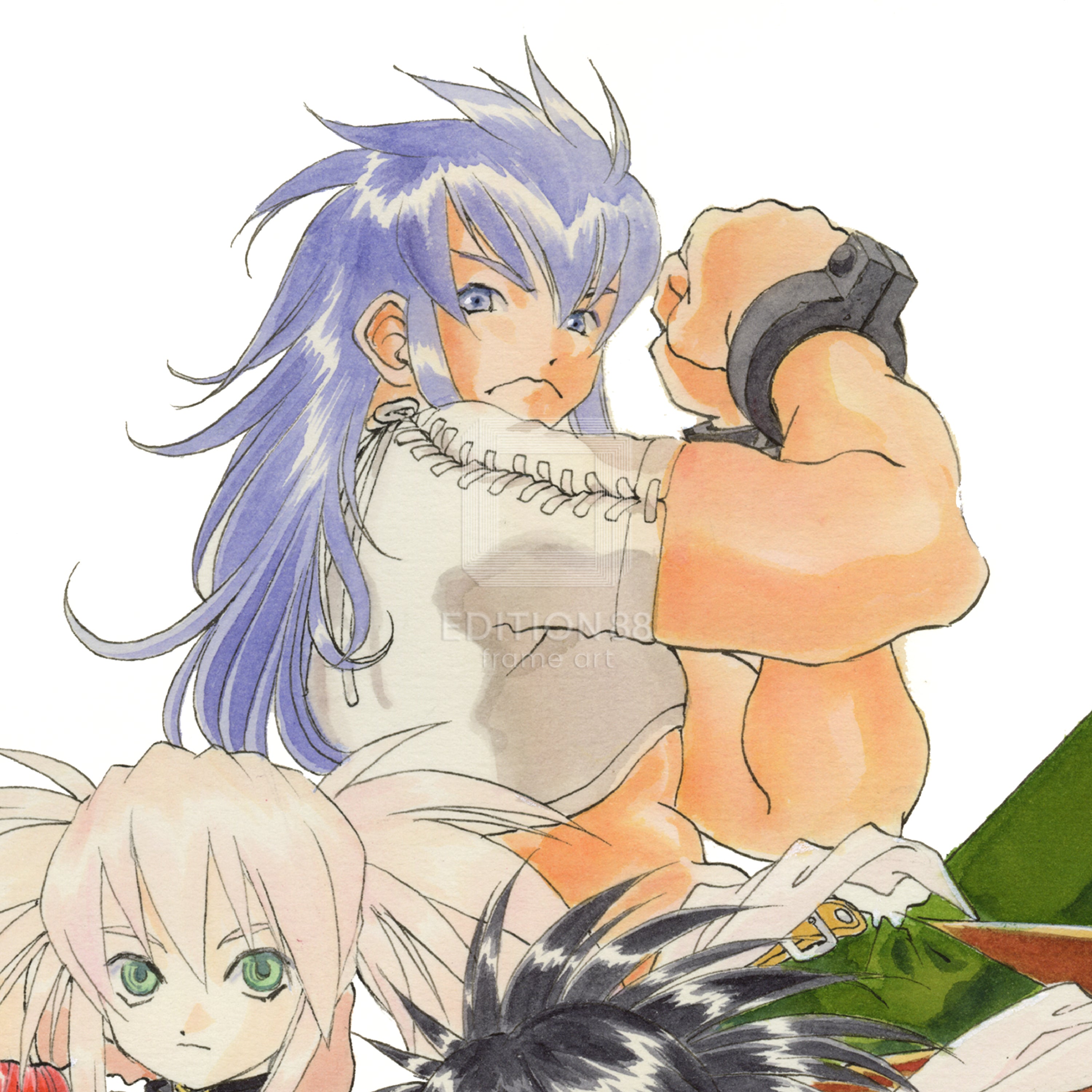 「テイルズ オブ シンフォニア 」88グラフ1/藤島康介(箔押しサイン入り)