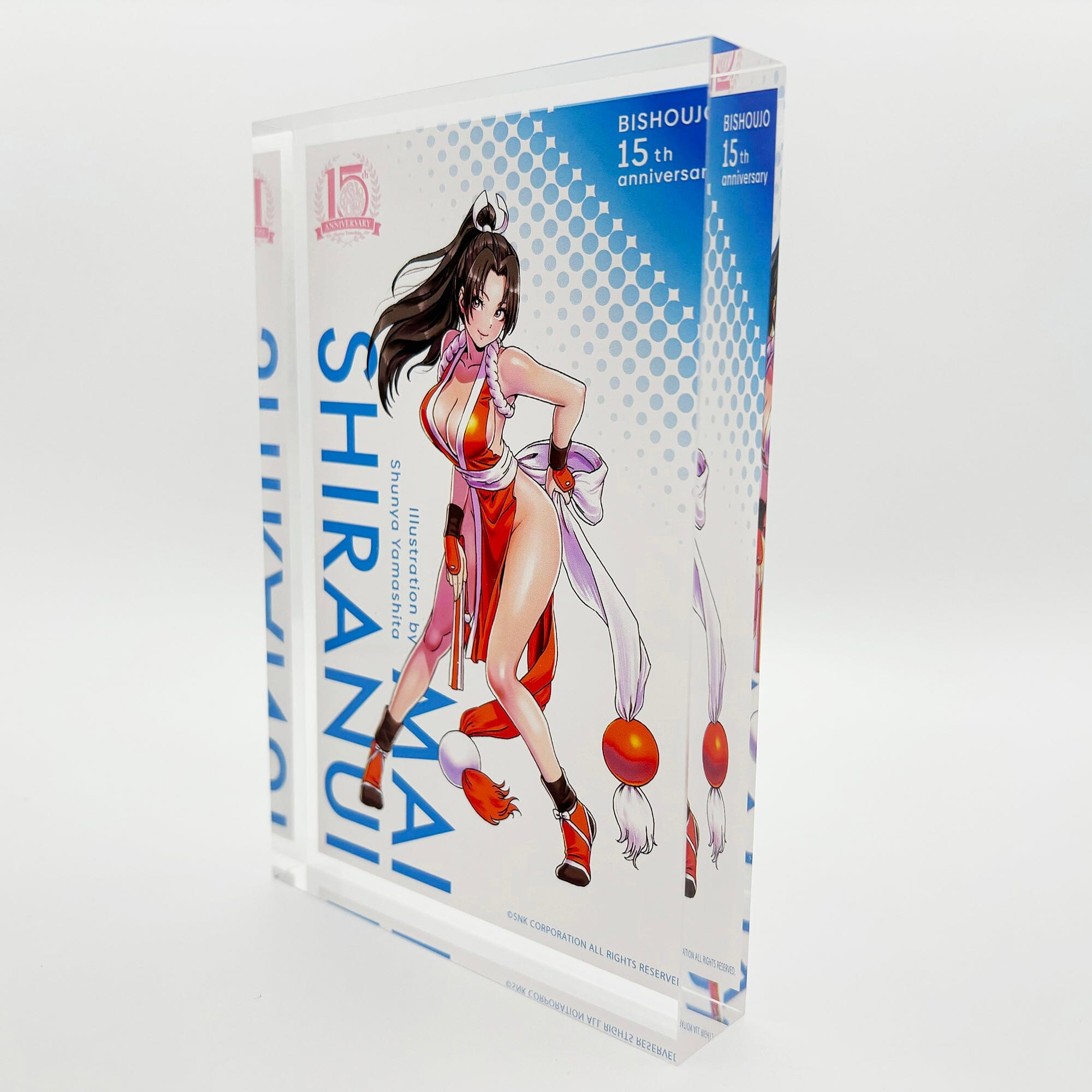 「SNK 美少女」アクリルブロック 不知火舞/山下しゅんや アクリルブロック Edition88