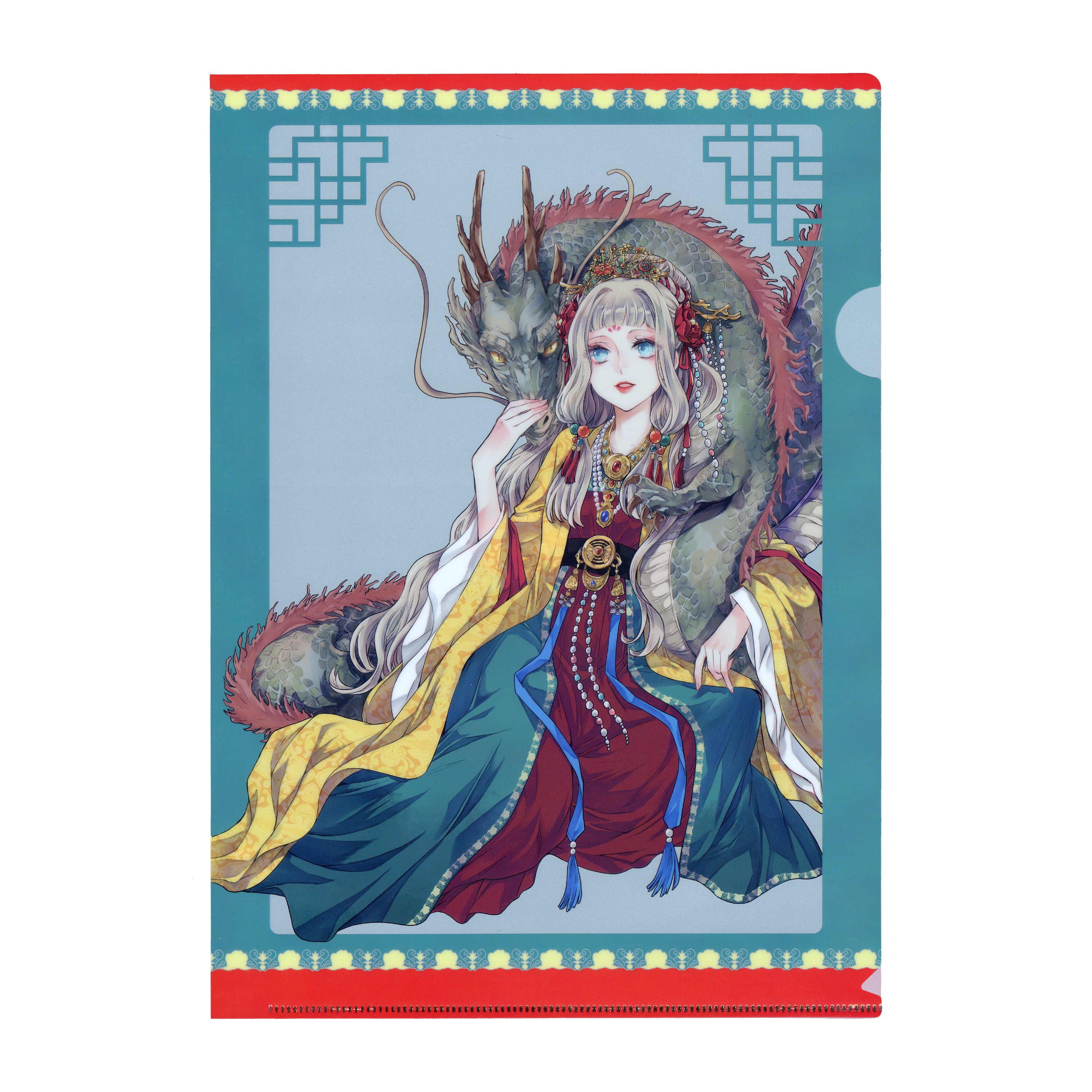 『ASUKA創刊40+1周年』アート付きクリアファイル「月華国奇医伝」/ひむか透留