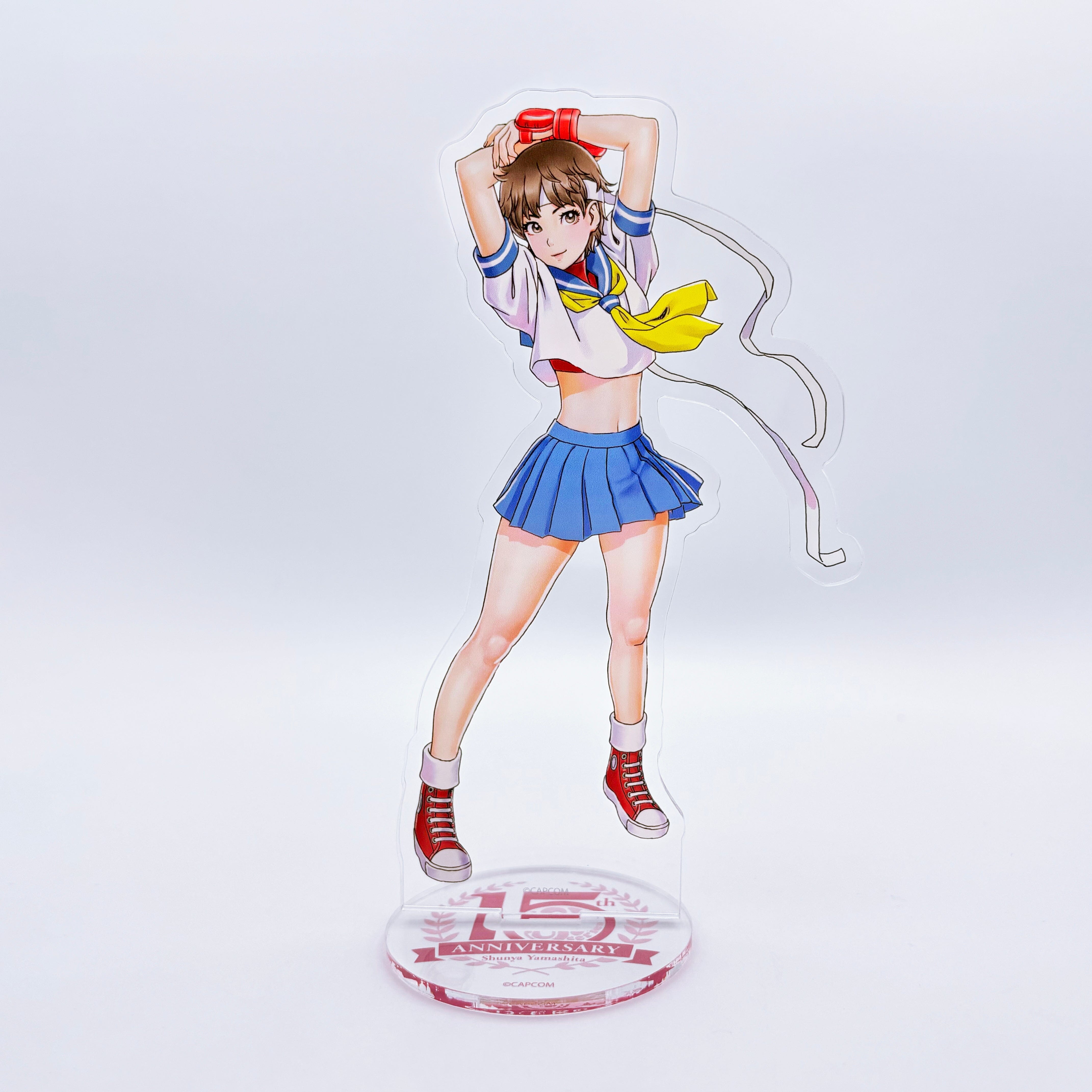 「STREET FIGHTER 美少女」アクリルスタンド さくら/ 山下しゅんや アクリルスタンド Edition88