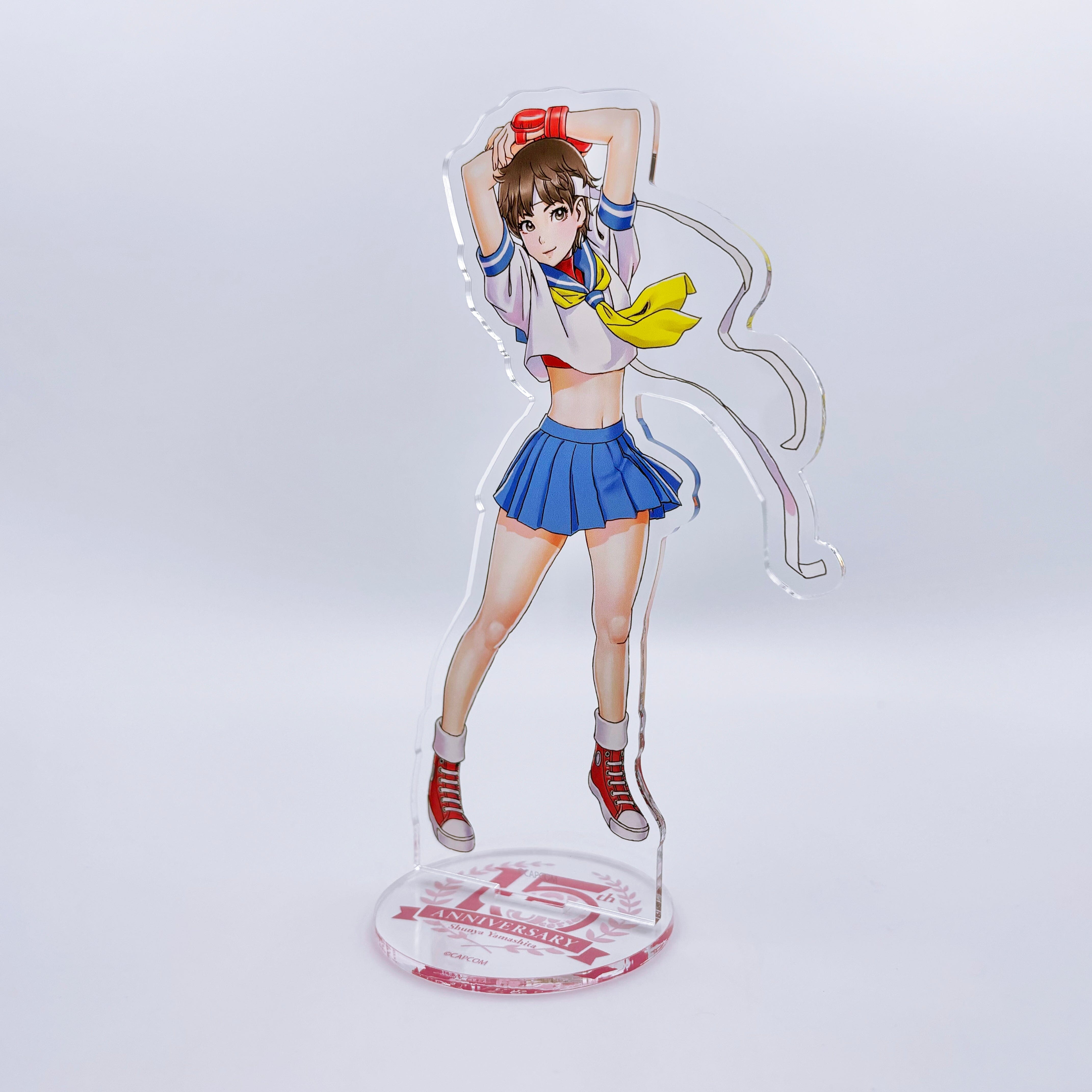 「STREET FIGHTER 美少女」アクリルスタンド さくら/ 山下しゅんや アクリルスタンド Edition88