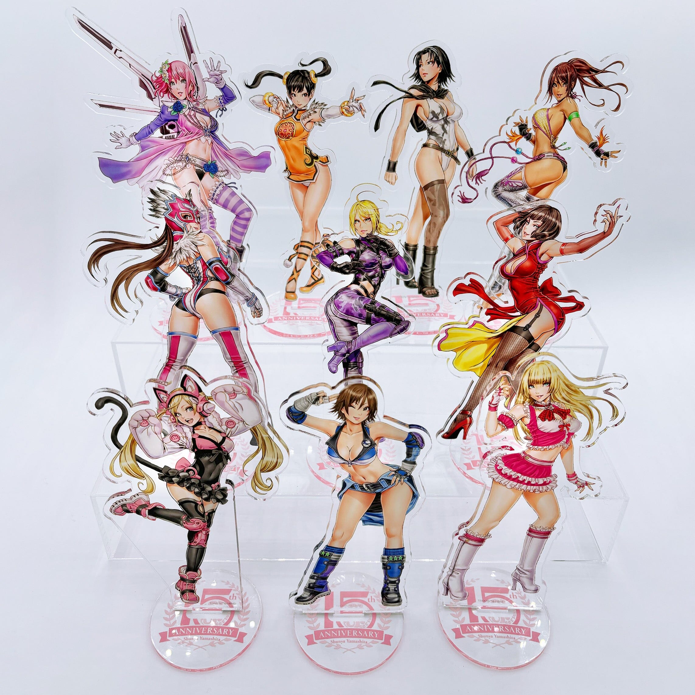 「TEKKEN 美少女」アクリルスタンド 風間飛鳥/山下しゅんや アクリルスタンド Edition88