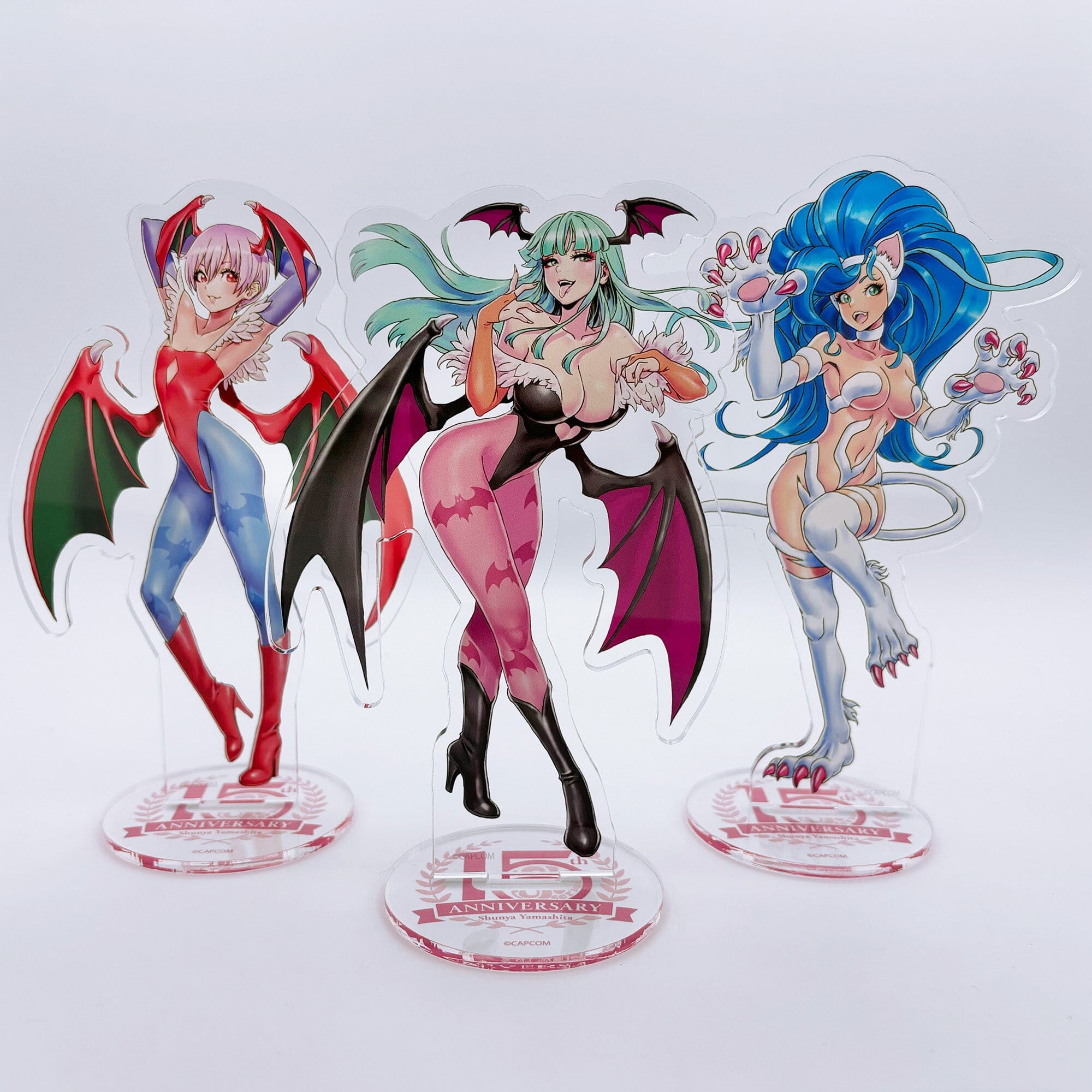 「ヴァンパイア 美少女」アクリルスタンド モリガン/山下しゅんや アクリルスタンド EDITION88