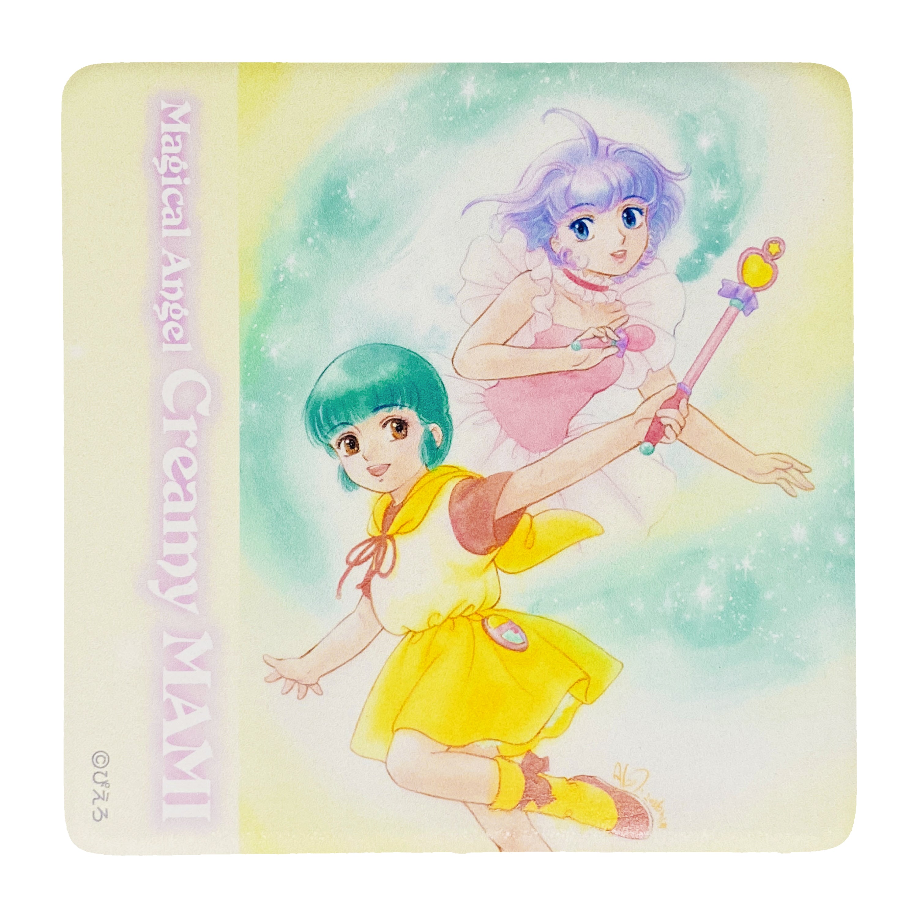 リトグラフ版画　ミシェル•トゥルメル「パンジーのために」 アートタイル（Angel Touch 2026）/ 魔法の天使クリィミーマミ