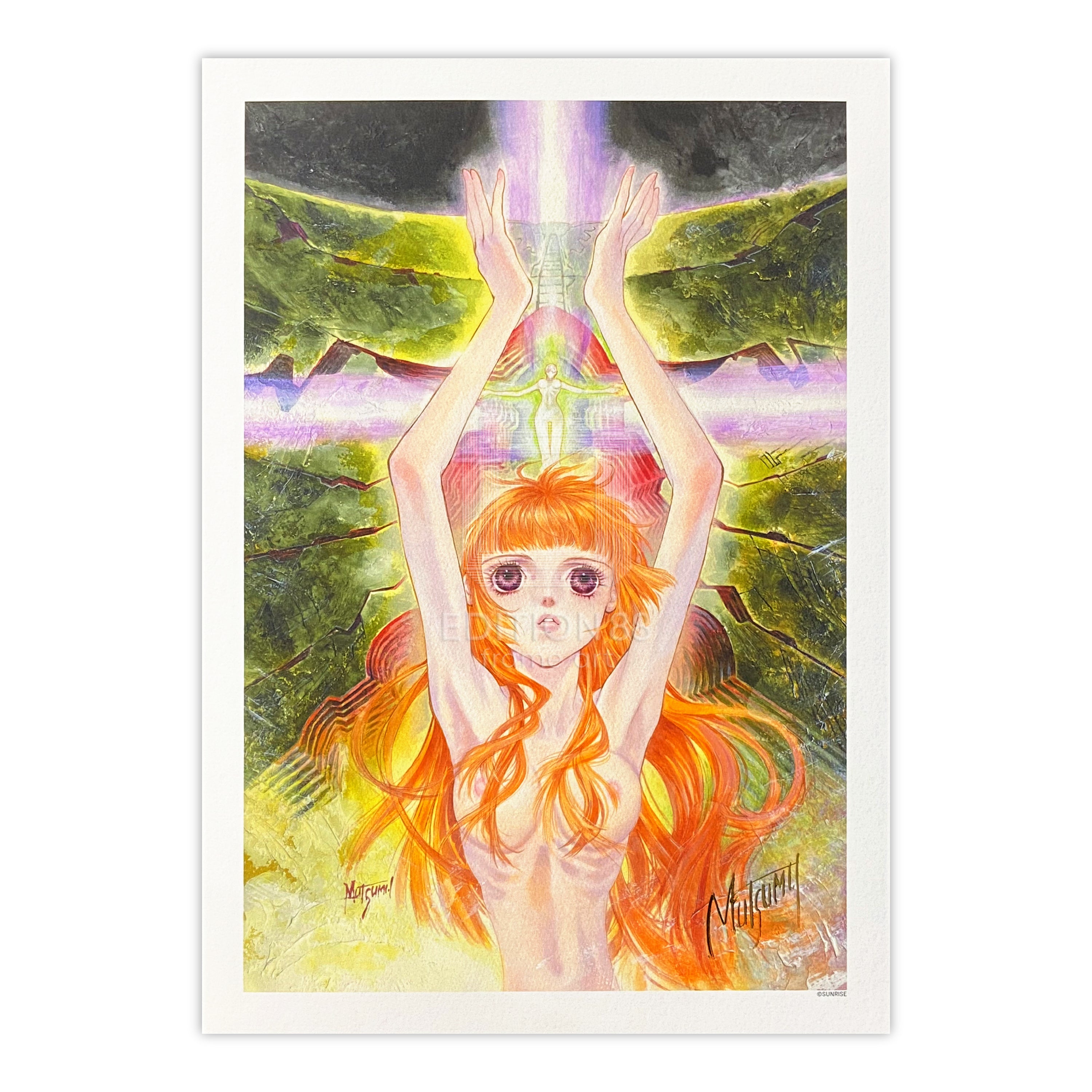 「ブレンパワード」88グラフ3/いのまたむつみ(箔押しサイン入り)