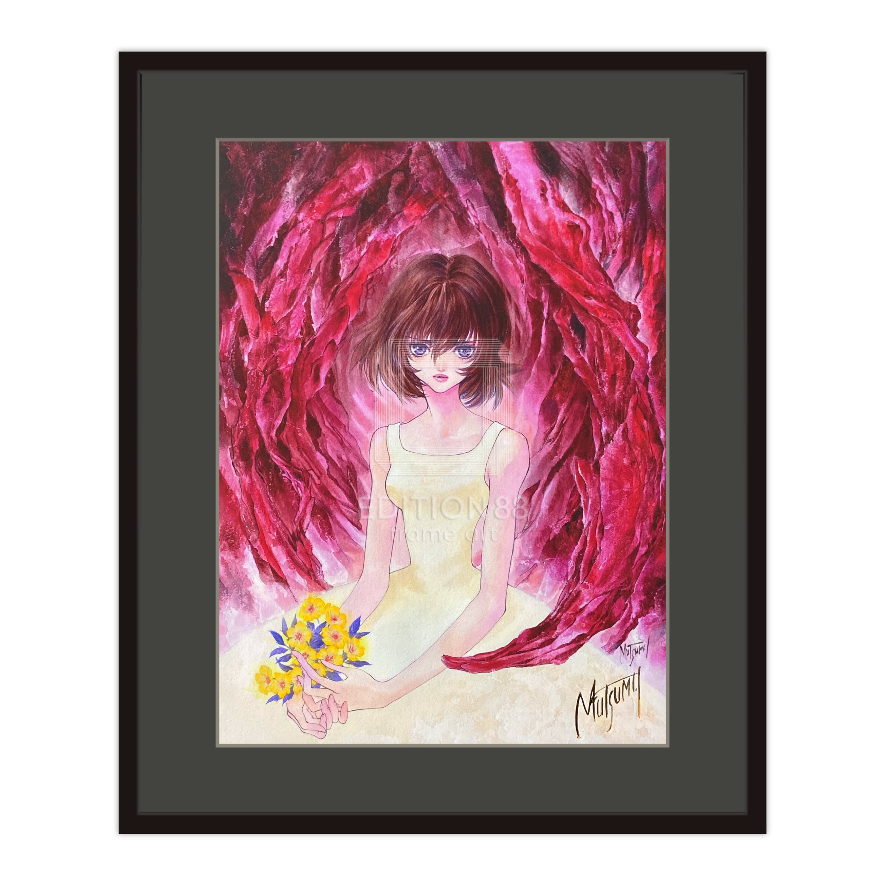 「ブレンパワード」88グラフ4/いのまたむつみ(箔押しサイン入り)