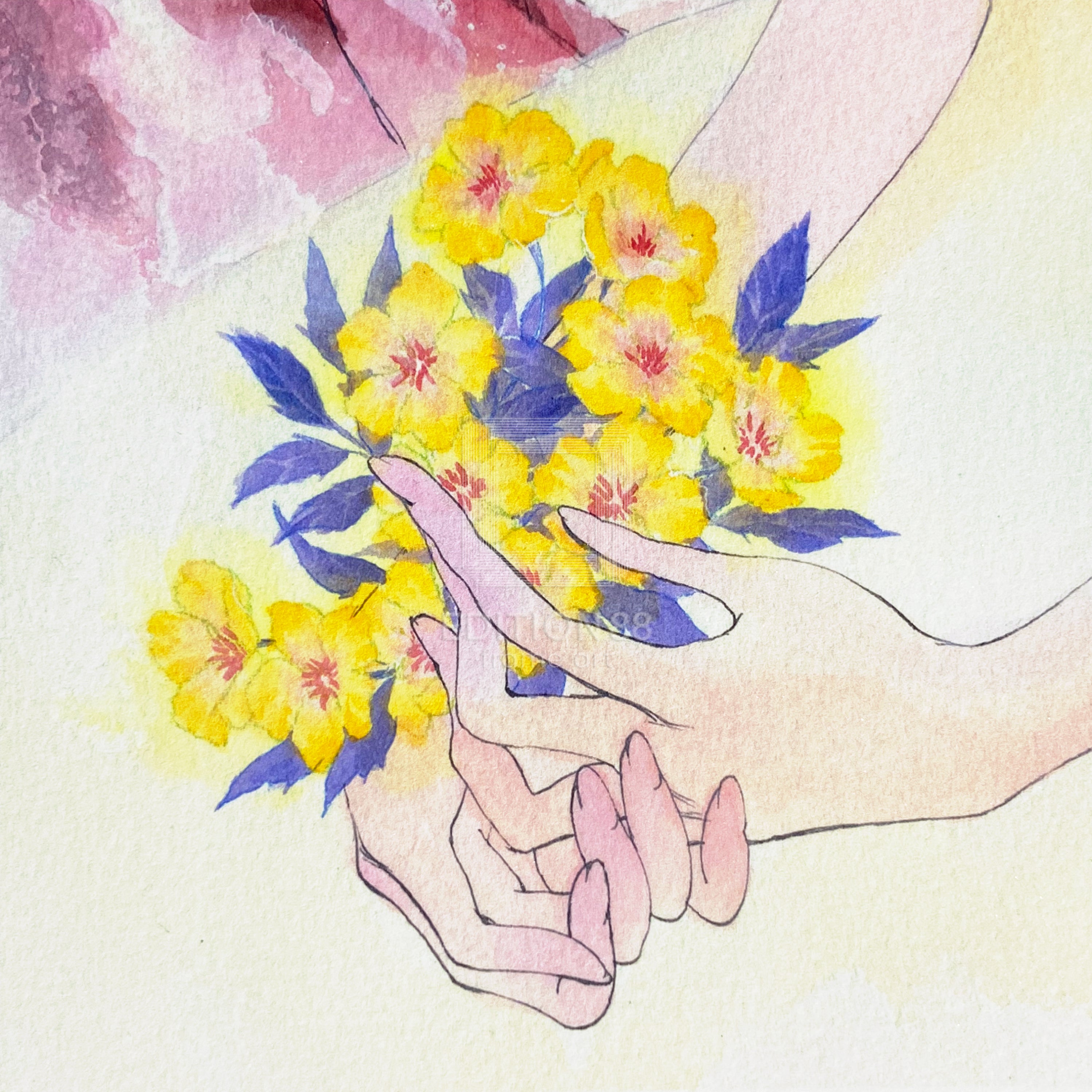 「ブレンパワード」88グラフ4/いのまたむつみ(箔押しサイン入り)