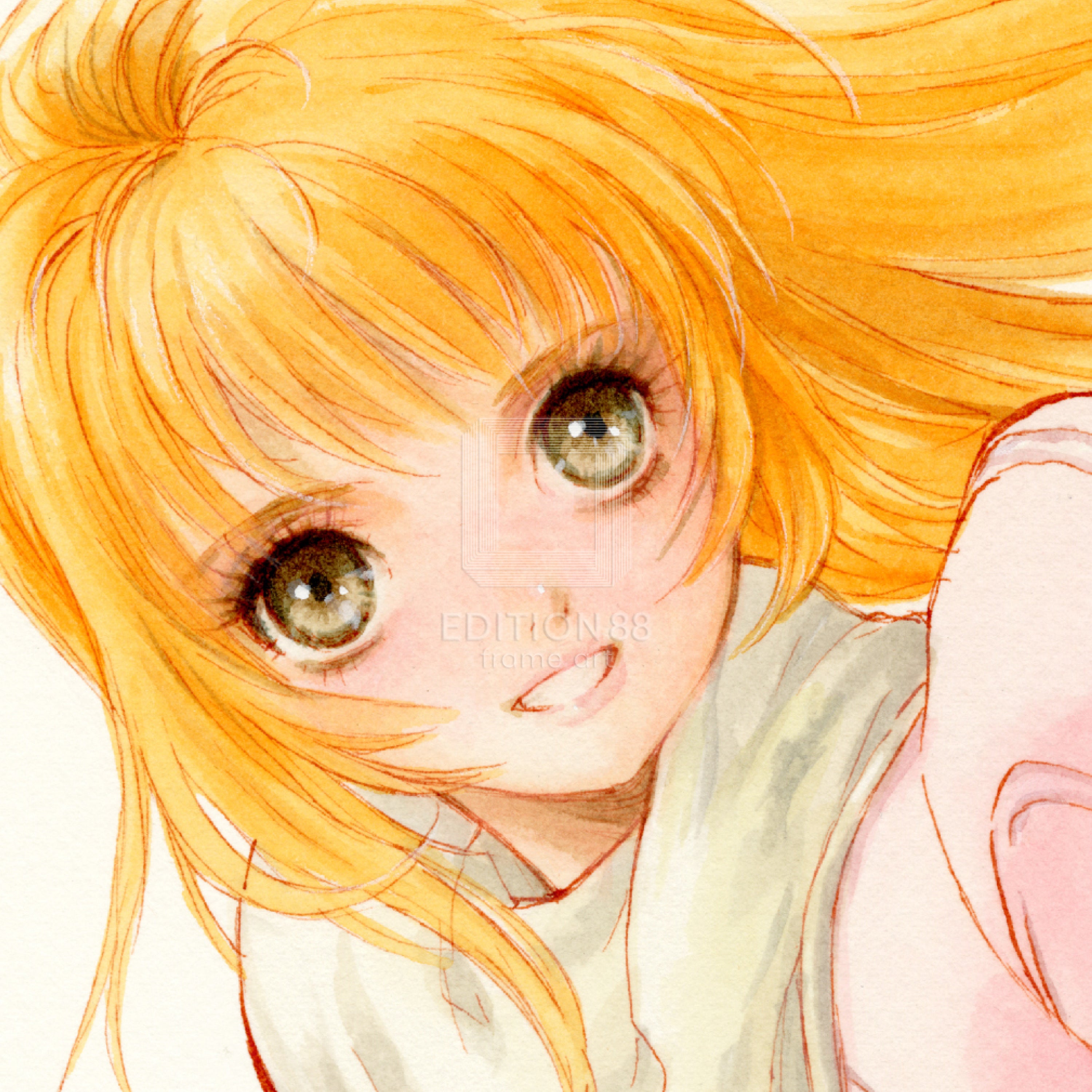 「ブレンパワード」88グラフ2/いのまたむつみ(箔押しサイン入り)