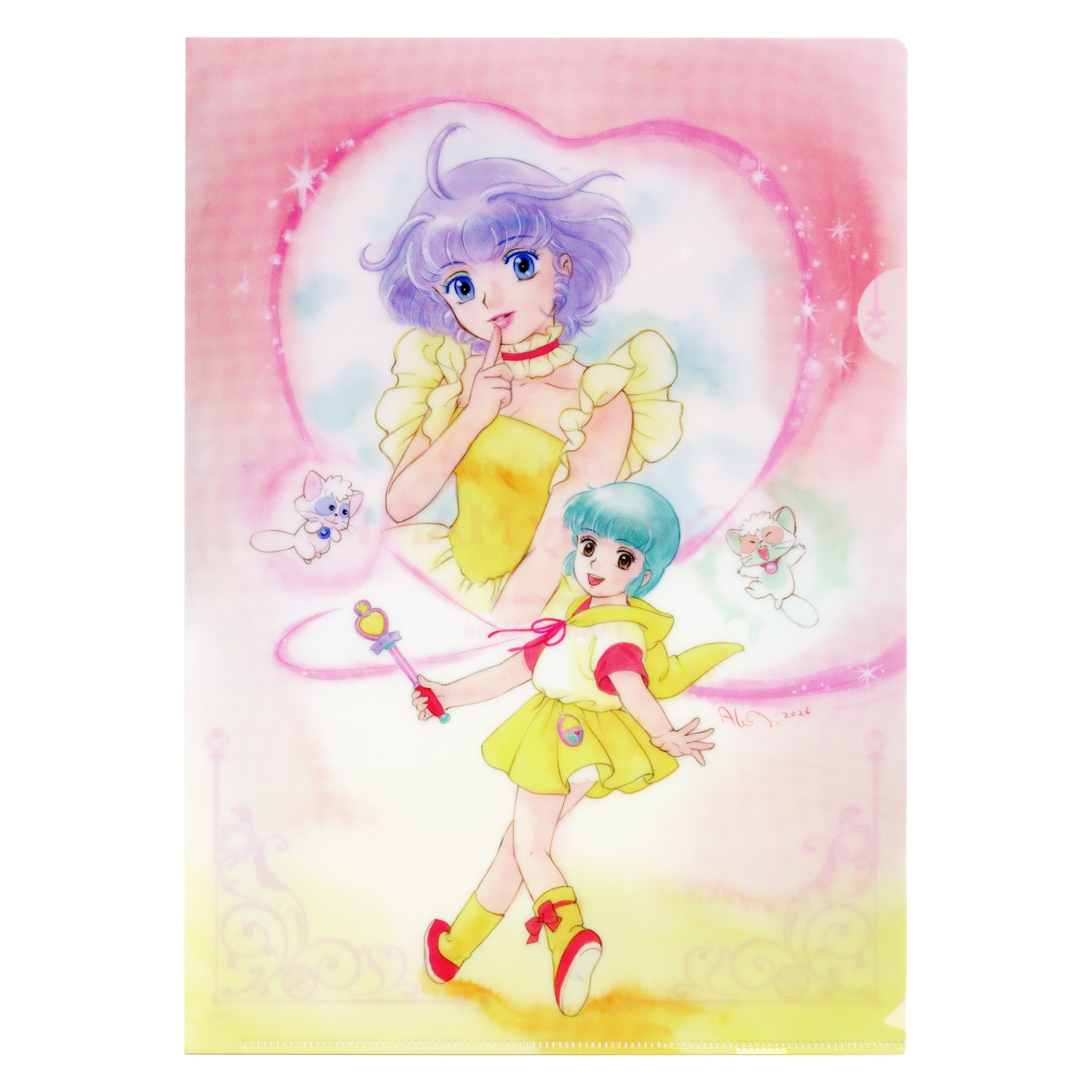 アート付きクリアファイル(Pimple Pample)/ 魔法の天使クリィミーマミ