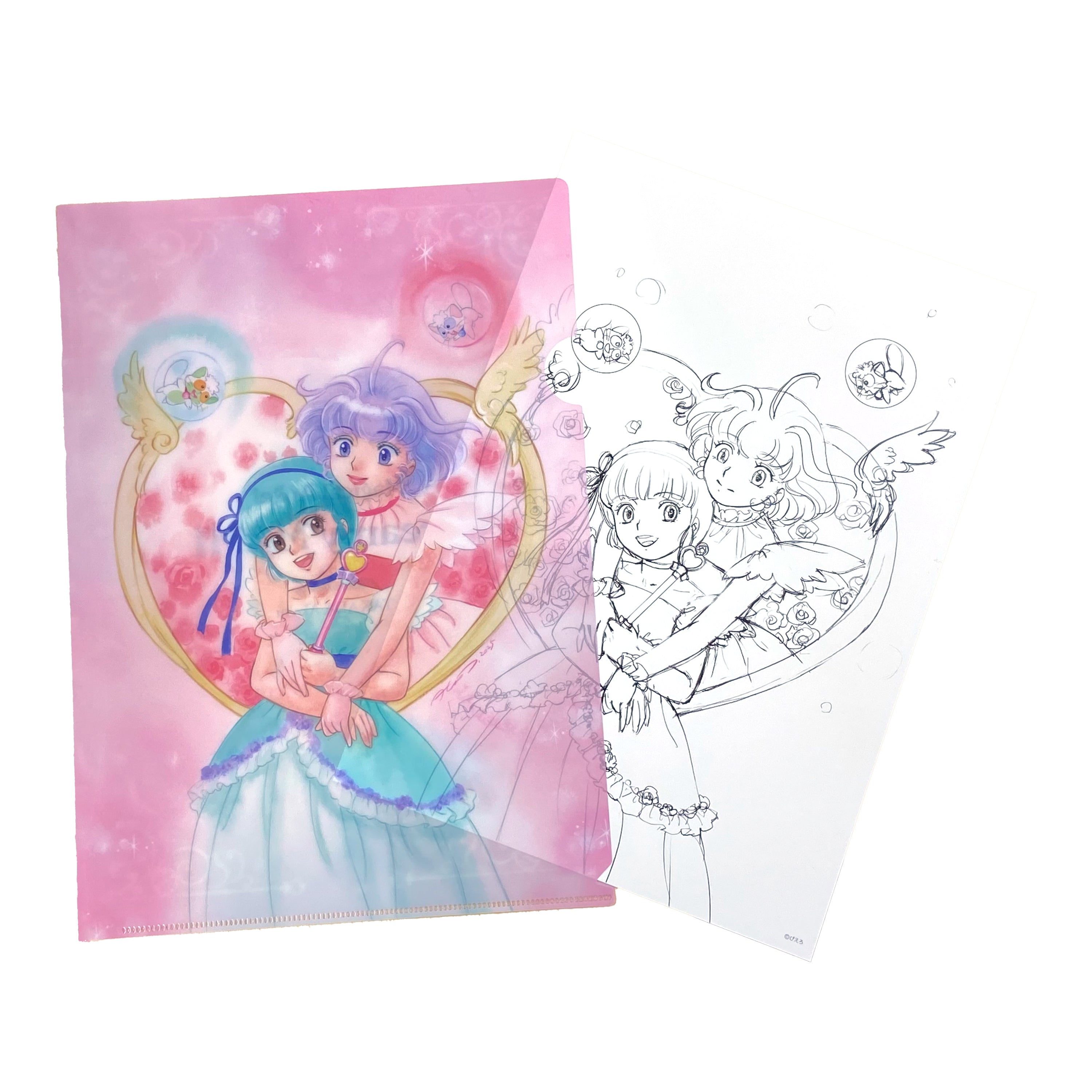 アート付きクリアファイル(Creamy Xmas 2025)/ 魔法の天使クリィミーマミ