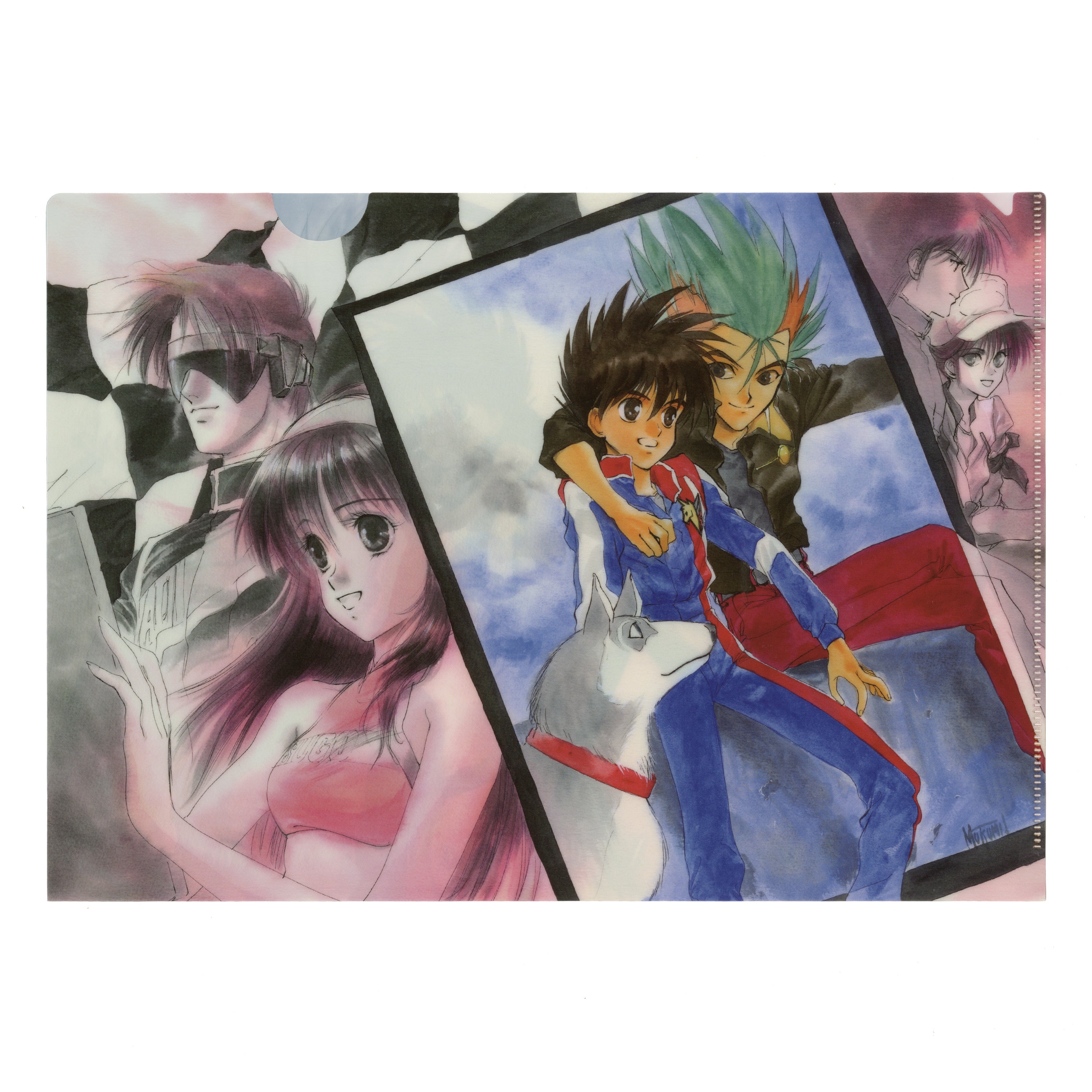 クリアファイル2枚セット「新世紀GPXサイバーフォーミュラ」/いのまたむつみ