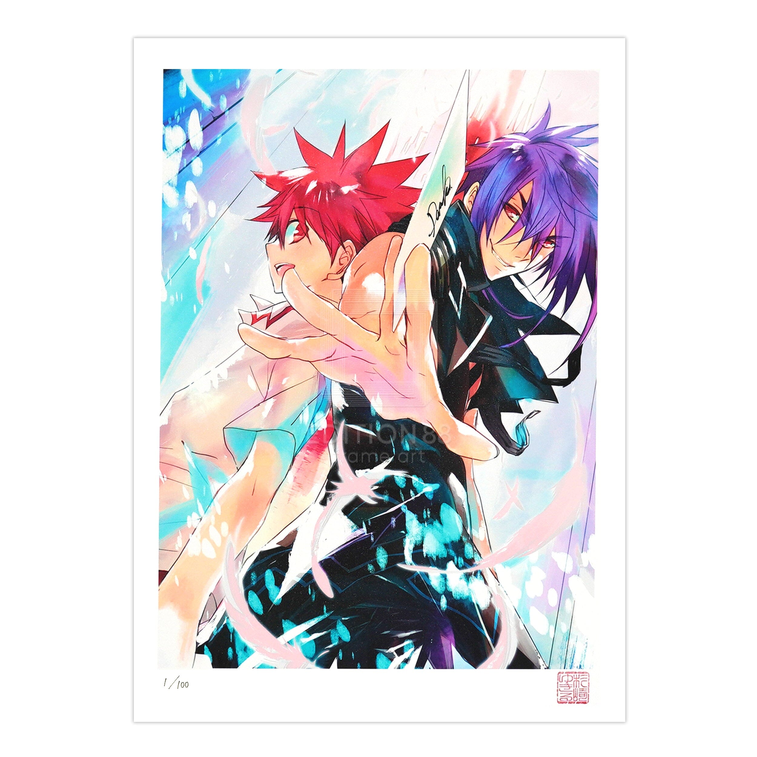 「D・N・ANGEL」88グラフ3/ 杉崎ゆきる(落款入り / 限定100枚) 88グラフ Edition88