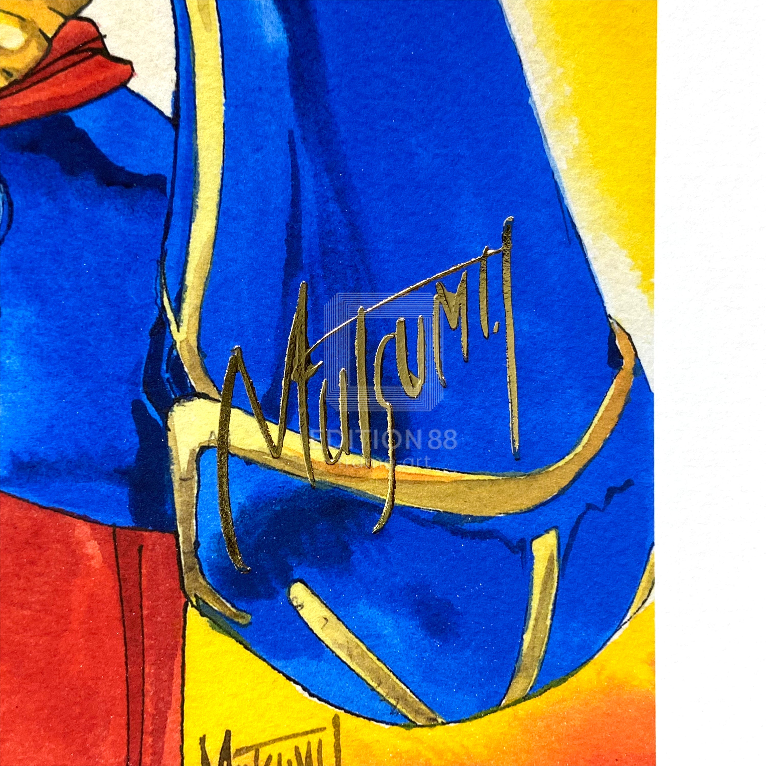 「小説ドラゴンクエストⅠ」88グラフ/いのまたむつみ(箔押しサイン入り)