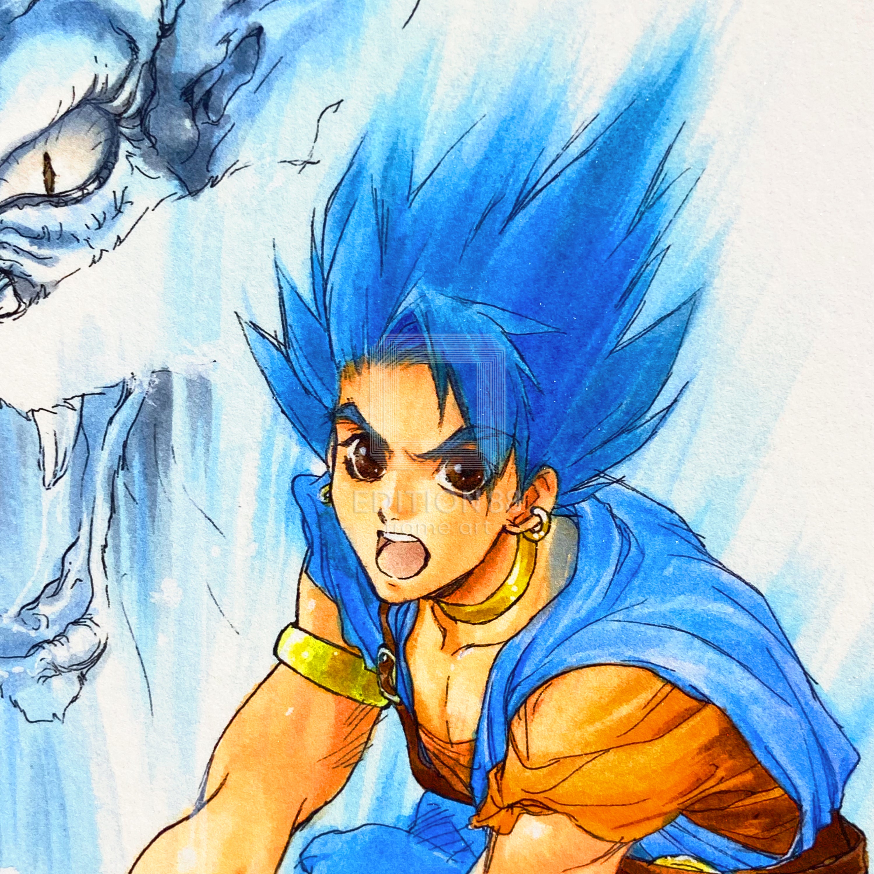 「小説ドラゴンクエストⅥ」88グラフ/いのまたむつみ(箔押しサイン入り)