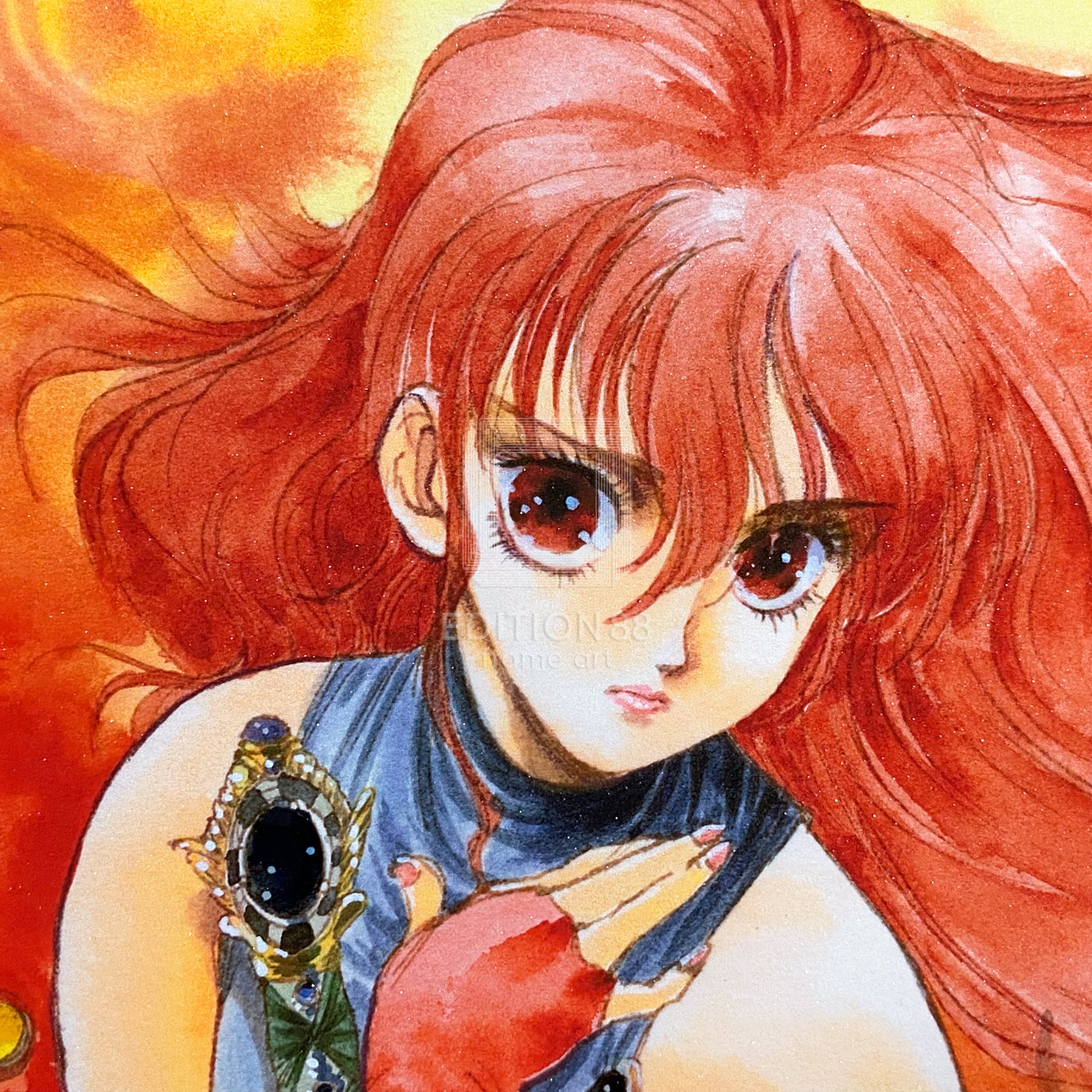 「ドラゴンクエスト 精霊ルビス伝説」88グラフ/いのまたむつみ(箔押しサイン入り)