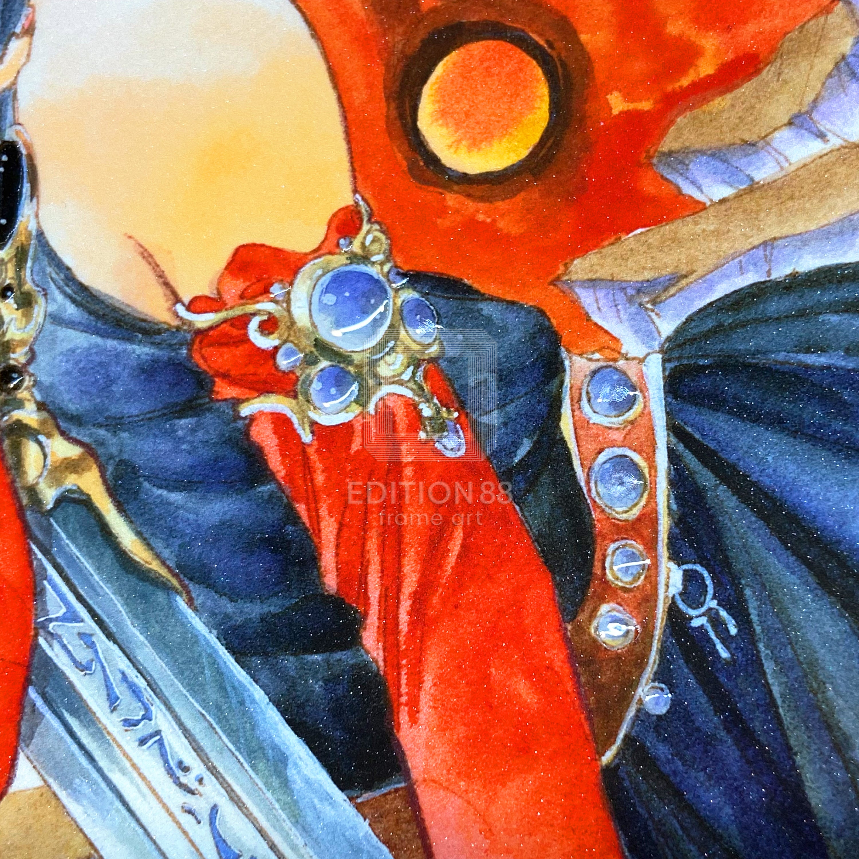 「ドラゴンクエスト 精霊ルビス伝説」88グラフ/いのまたむつみ(箔押しサイン入り)