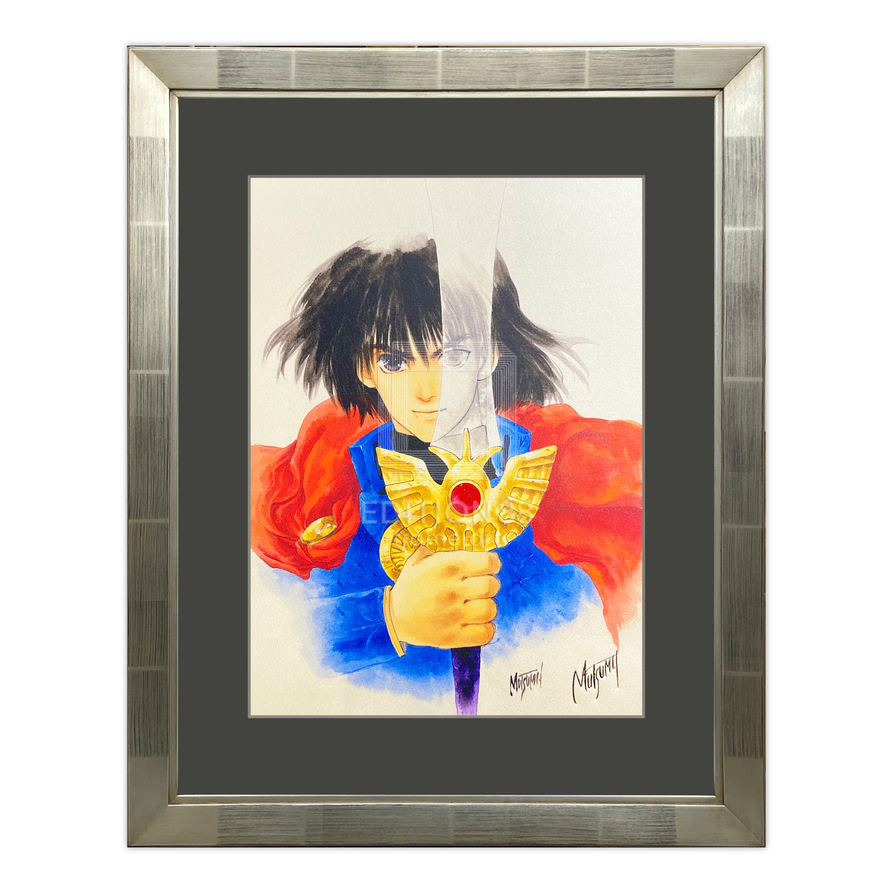 「ドラゴンクエスト いのまたむつみ画集」88グラフ プラチナ版/いのまたむつみ(箔押しサイン入り)