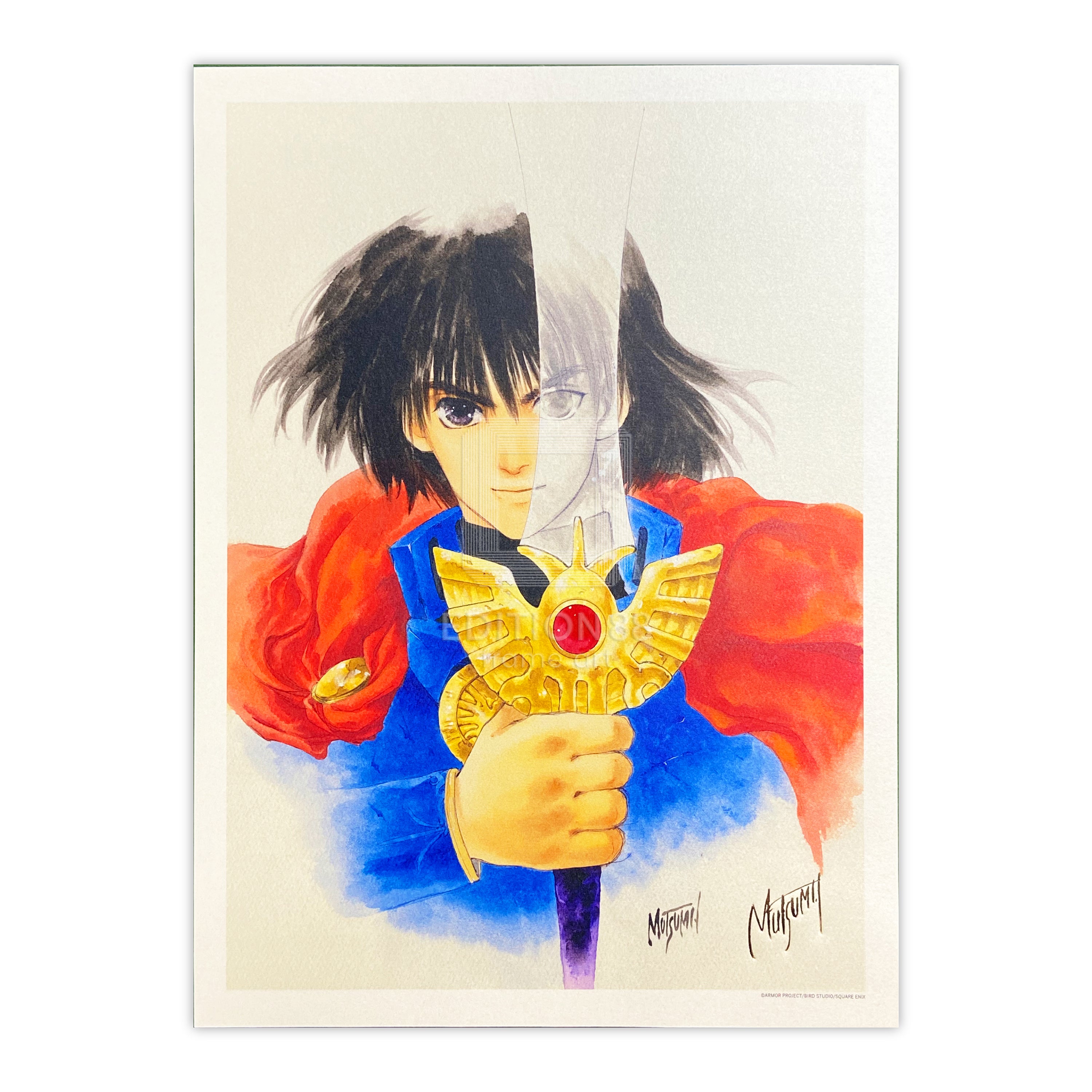 「ドラゴンクエスト いのまたむつみ画集」88グラフ プラチナ版/いのまたむつみ(箔押しサイン入り)