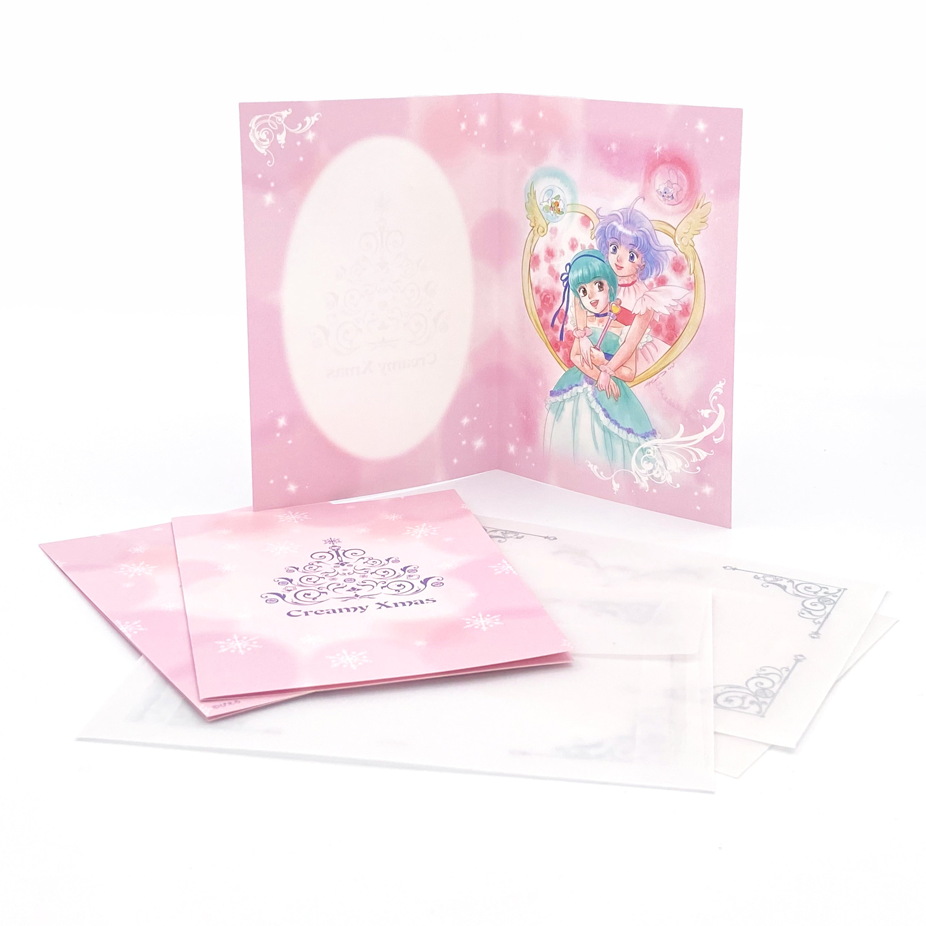 グリーティングカード 3枚セット(Creamy Xmas 2025)/ 魔法の天使クリィミーマミ