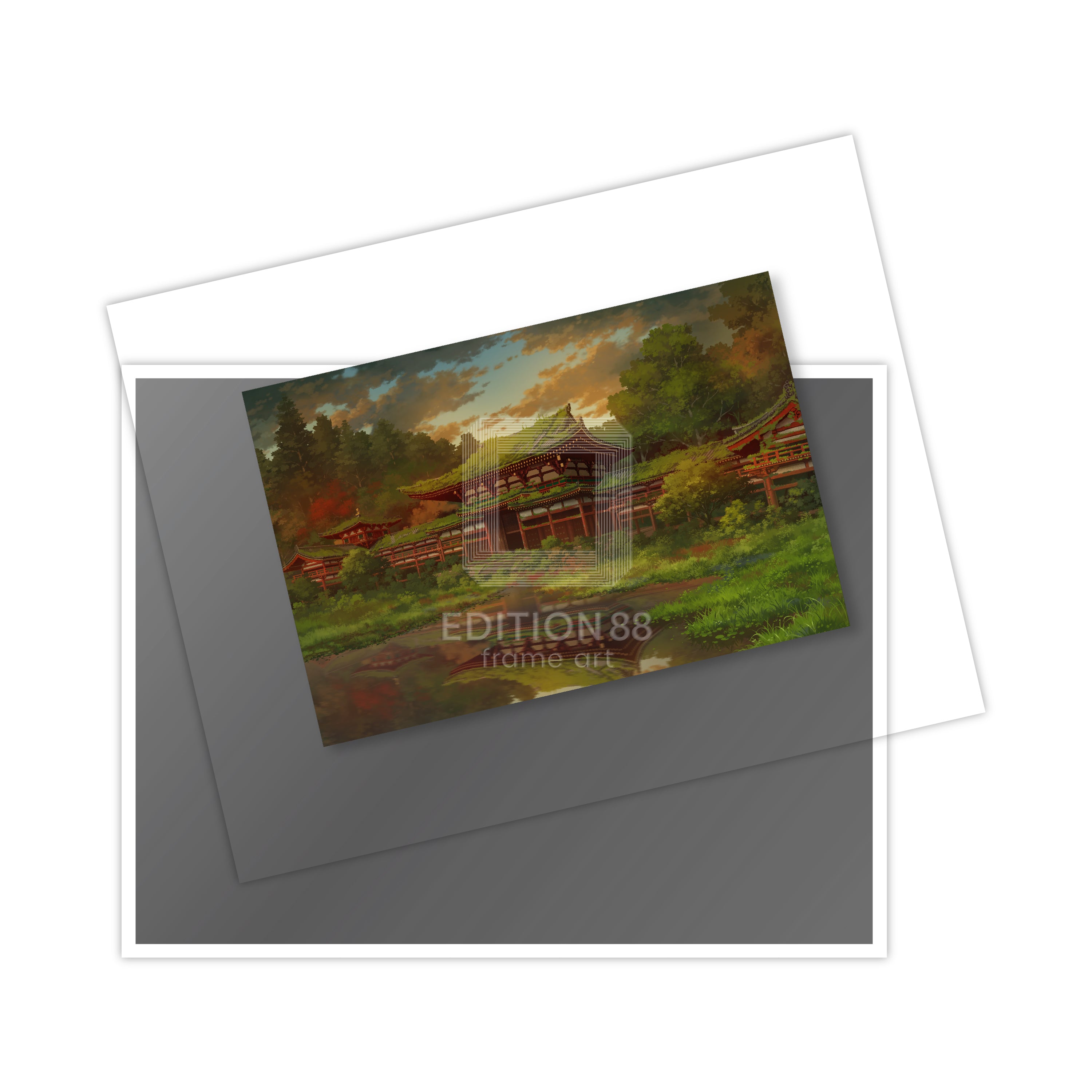 88グラフ アクリル仕様 平等院鳳凰堂幻想 / 東京幻想(直筆サイン入り / 限定25枚)