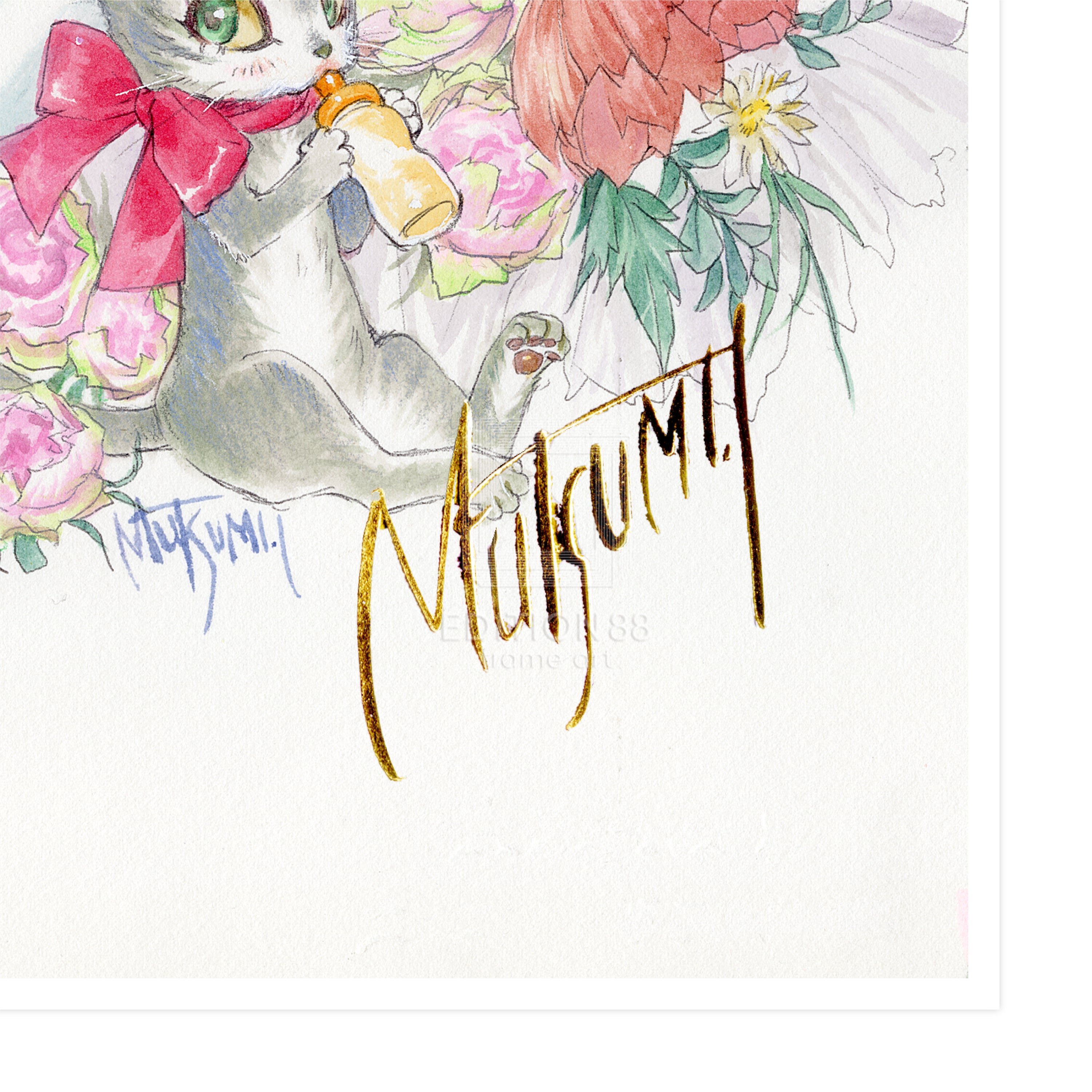 88グラフ「Sanctuary blanc」/いのまたむつみ(箔押しサイン入り)