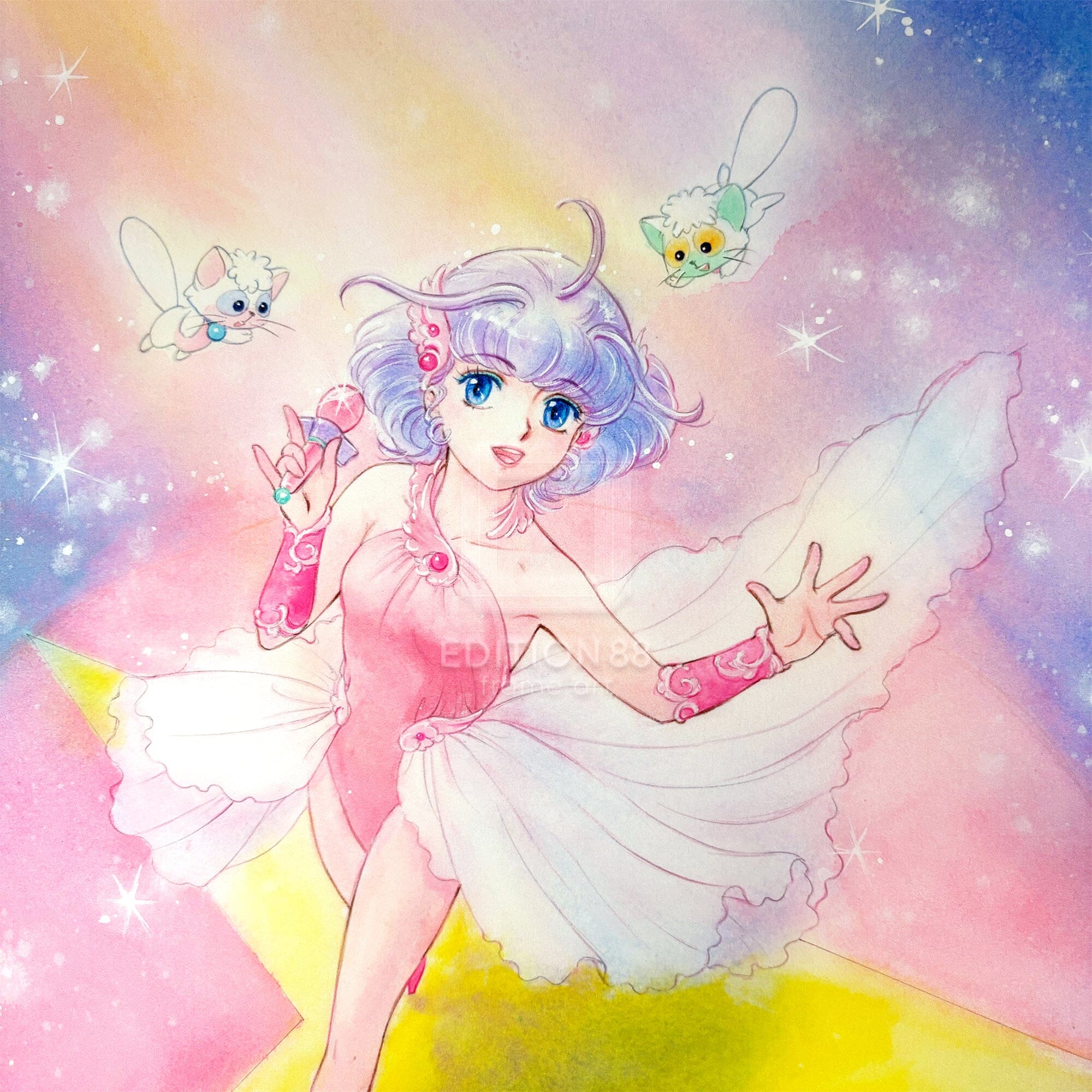 「魔法の天使 クリィミーマミ」88グラフ ラストコンサート(直筆サイン入り / 限定100枚) 88グラフ Edition88