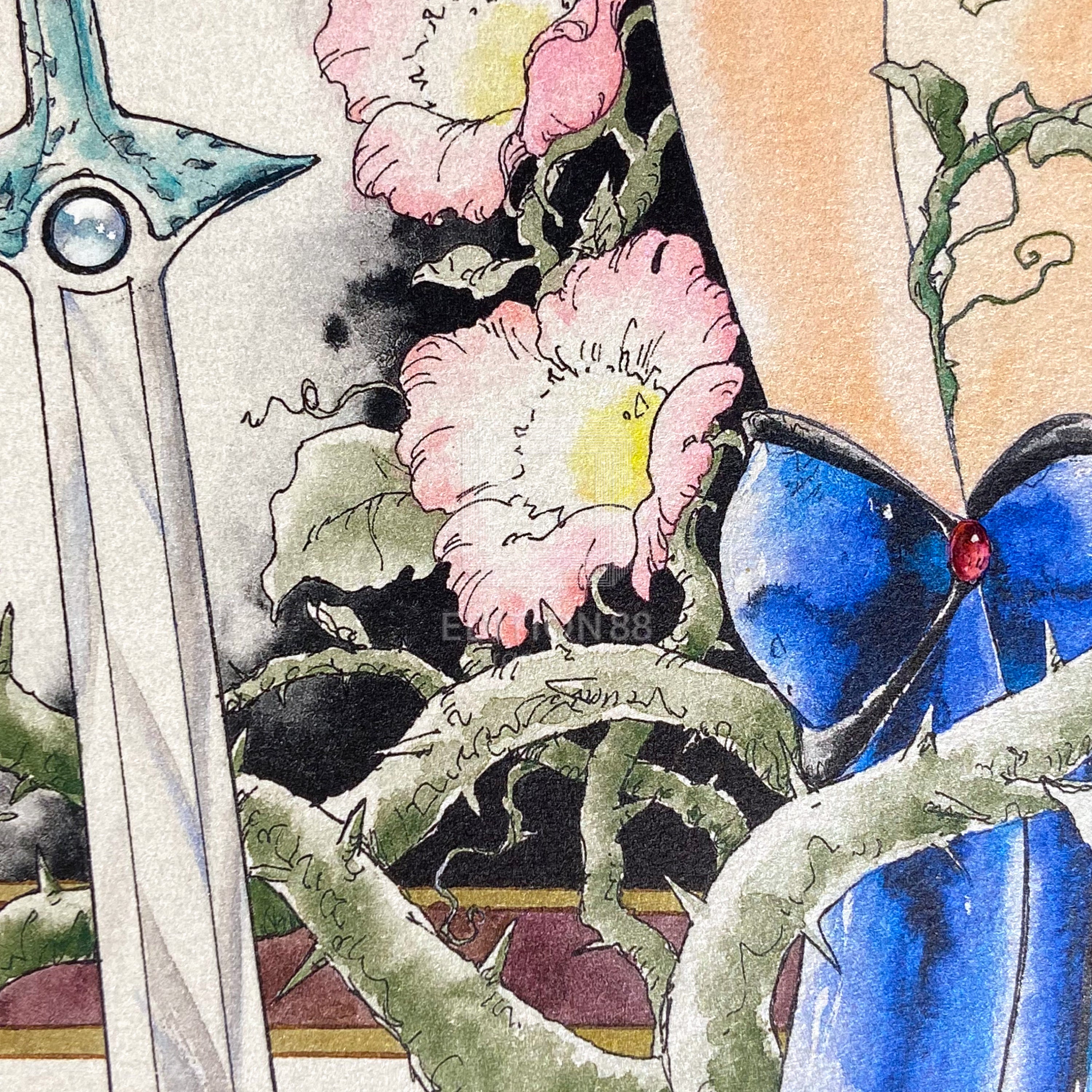 「幻夢戦記レダ」88グラフ3 プラチナ版/いのまたむつみ(箔押しサイン入り)