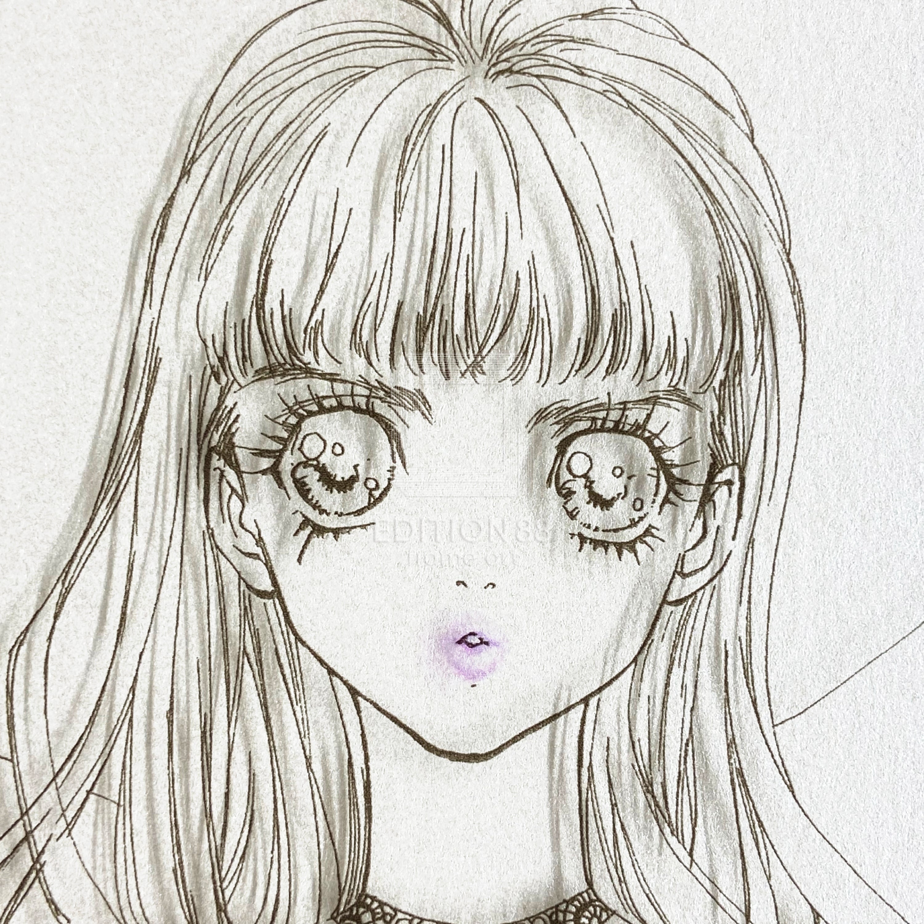 88グラフ アクリル「彩」/いのまたむつみ(複製サイン入り)