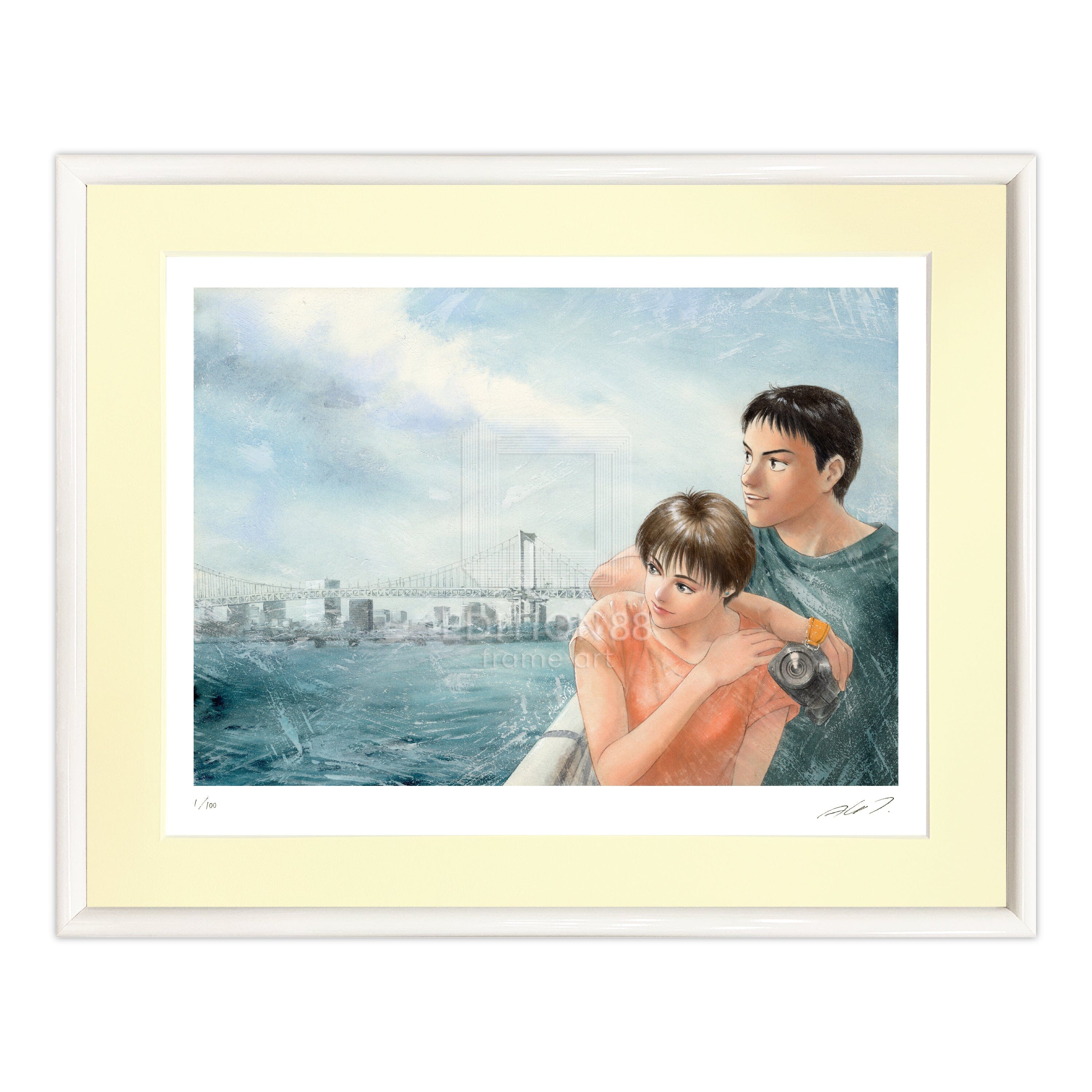 「機動警察パトレイバー 」88グラフ1(高田明美直筆サイン入り / 限定100枚) 88グラフ Edition88